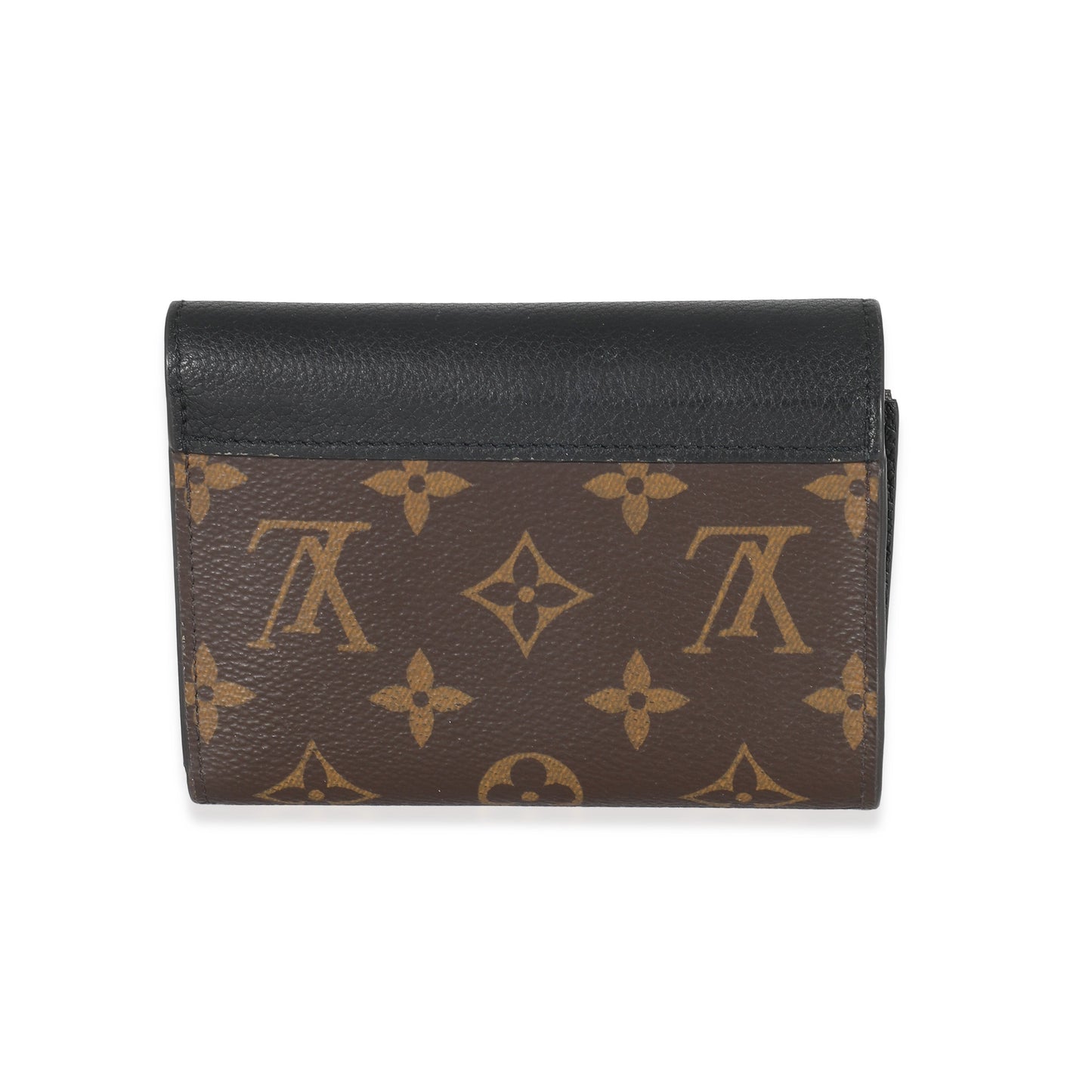 Louis Vuitton Louis Vuitton Black Monogram Pallas Compact Wallet NM