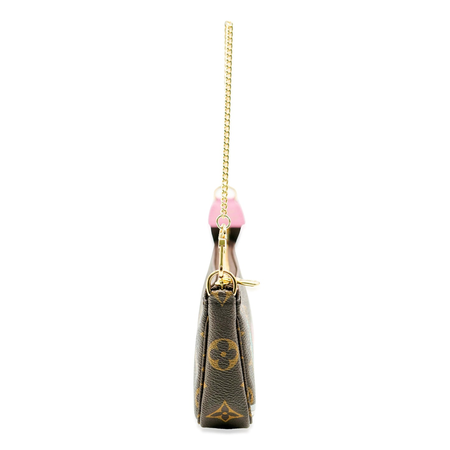 Louis Vuitton Louis Vuitton Monogram Canvas Christmas Animation Paris Mini Pochette Accessoire