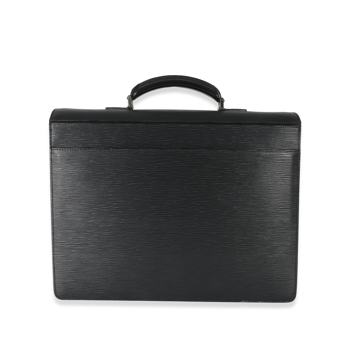 Louis Vuitton Louis Vuitton Black Epi Robusto 2 Compartment Briefcase
