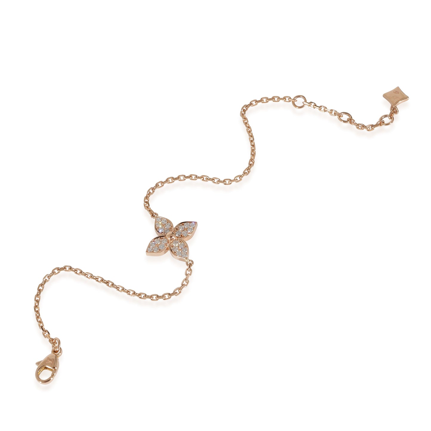 Louis Vuitton Idylle Blossom Bracelet in 18K Rose Gold 0.2 CTW