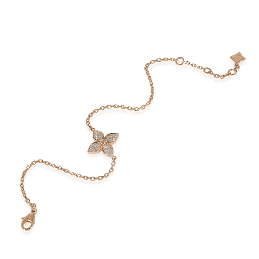 Louis Vuitton Idylle Blossom Bracelet in 18K Rose Gold 0.2 CTW