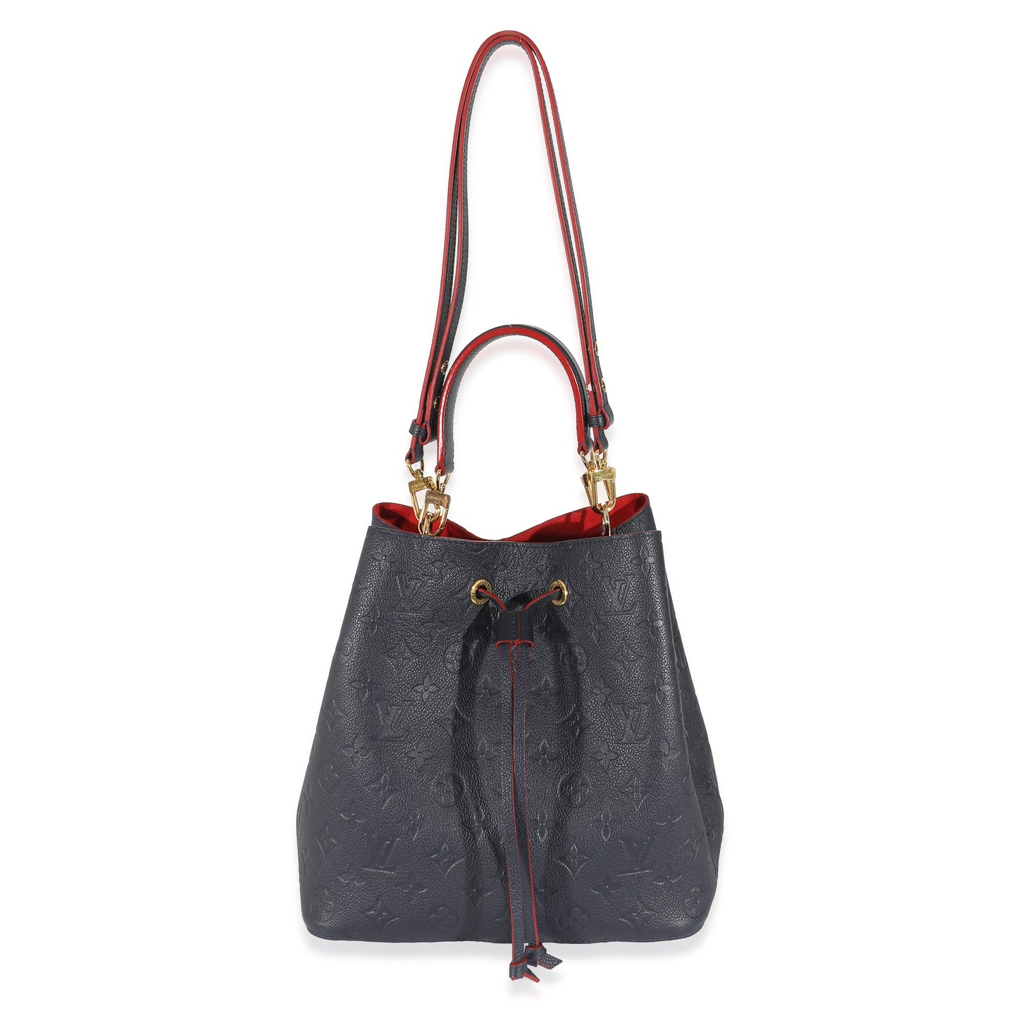 Louis Vuitton Louis Vuitton Marine Rouge Monogram Empreinte NéoNoé MM