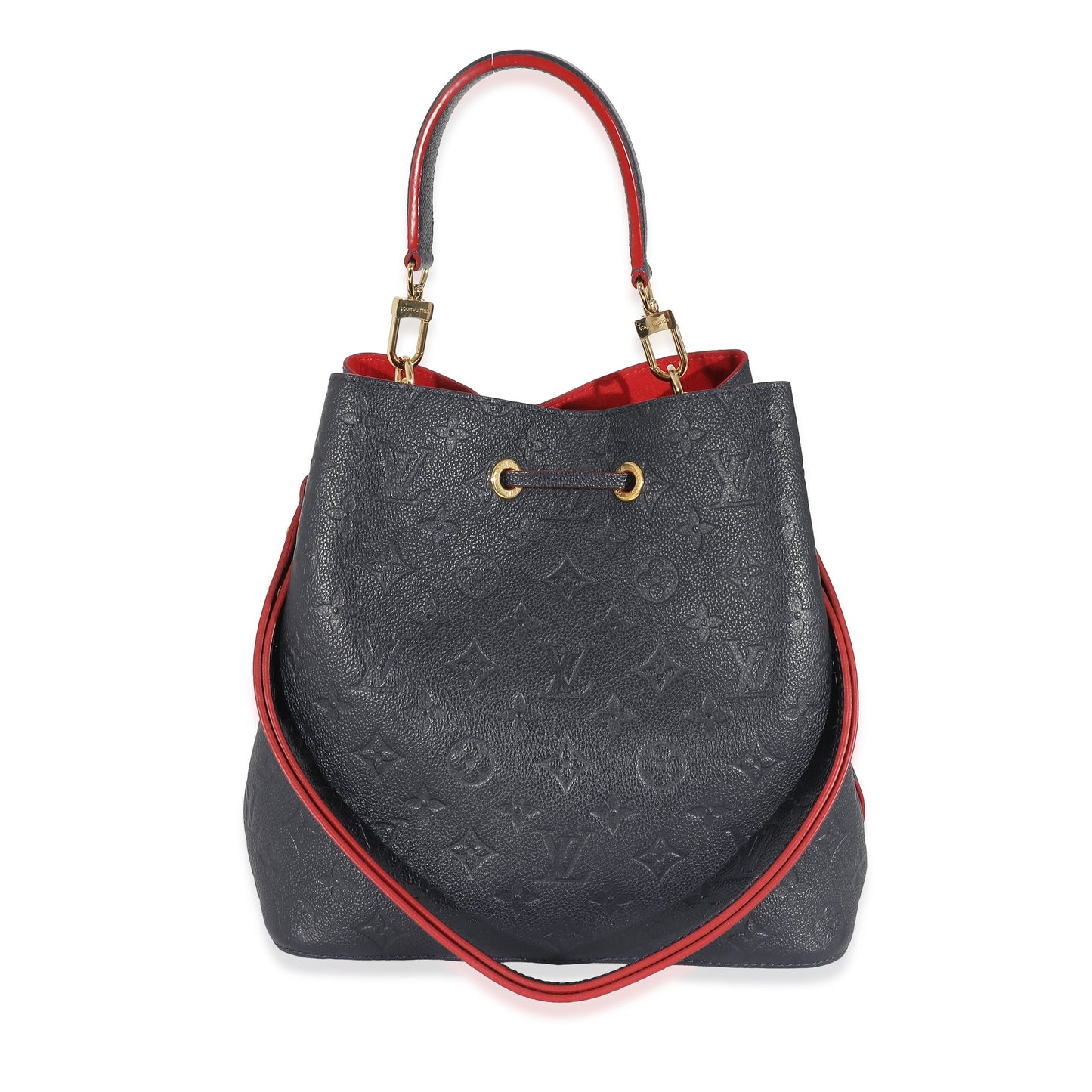 Louis Vuitton Louis Vuitton Marine Rouge Monogram Empreinte NéoNoé MM