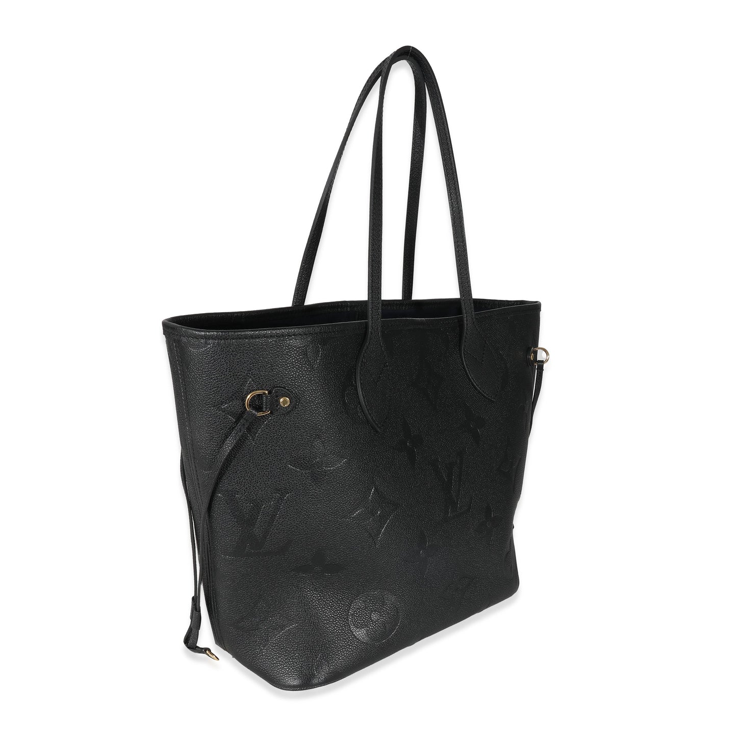 Louis Vuitton Louis Vuitton Black Empreinte Neverfull MM