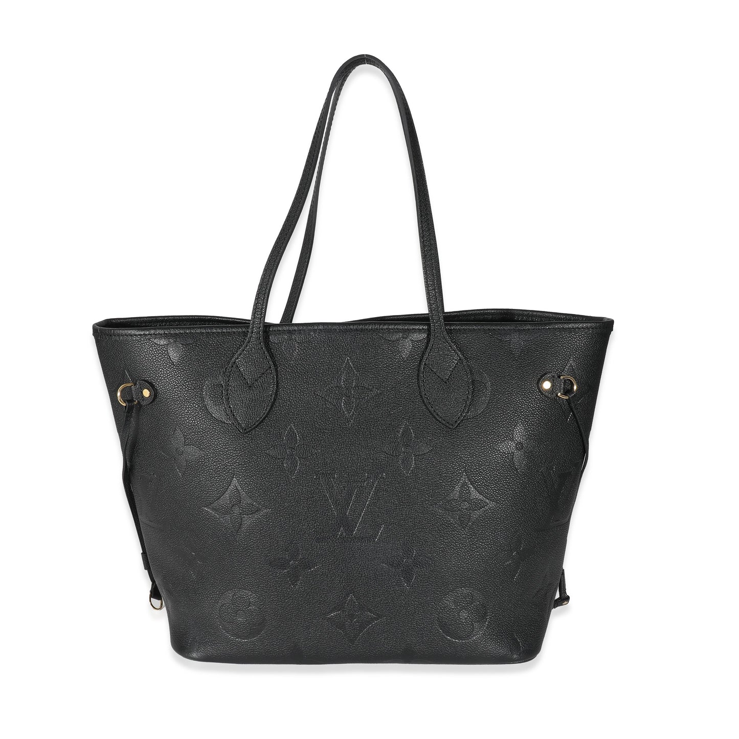 Louis Vuitton Louis Vuitton Black Empreinte Neverfull MM