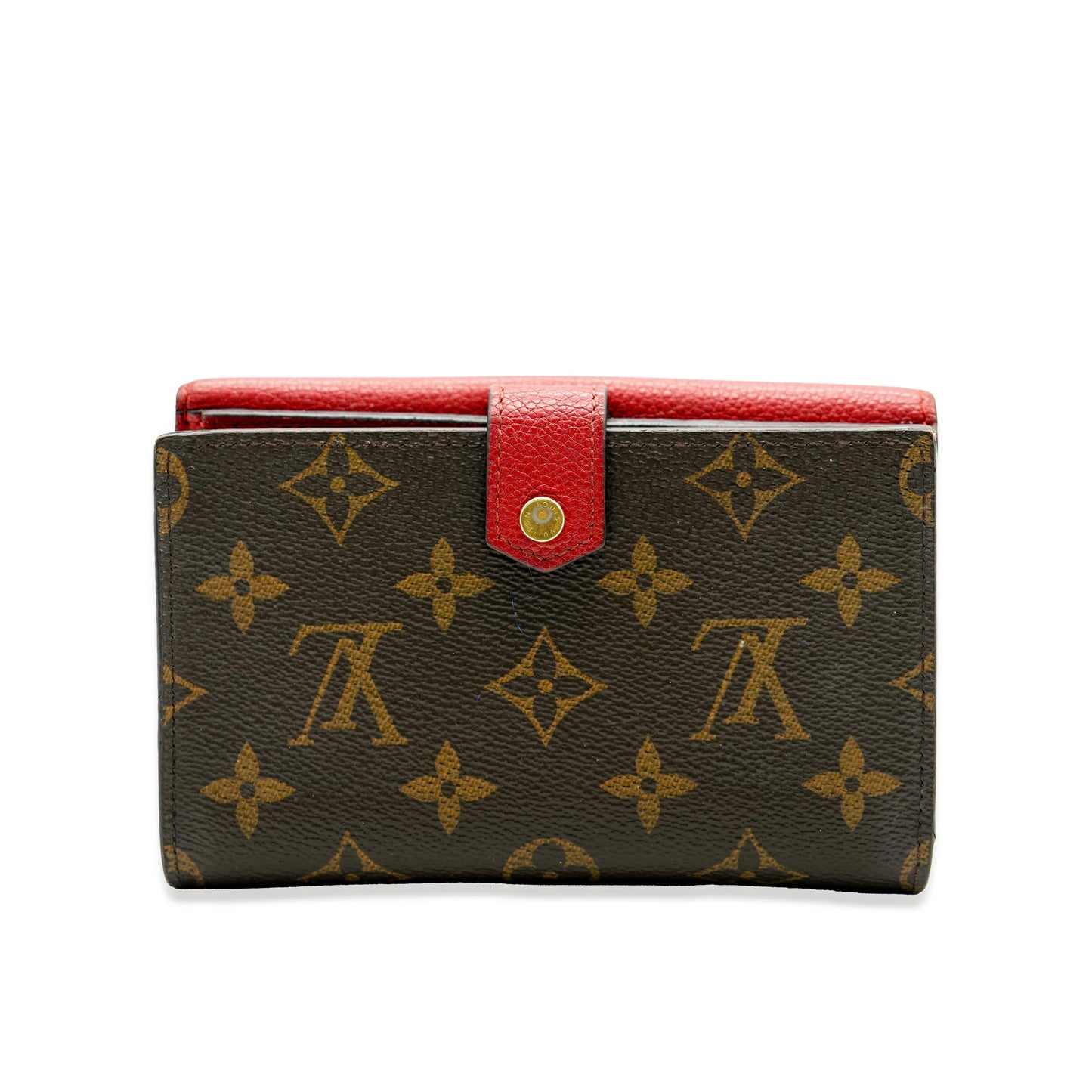 Louis Vuitton Cerise Monogram Canvas Pallas Compact Wallet