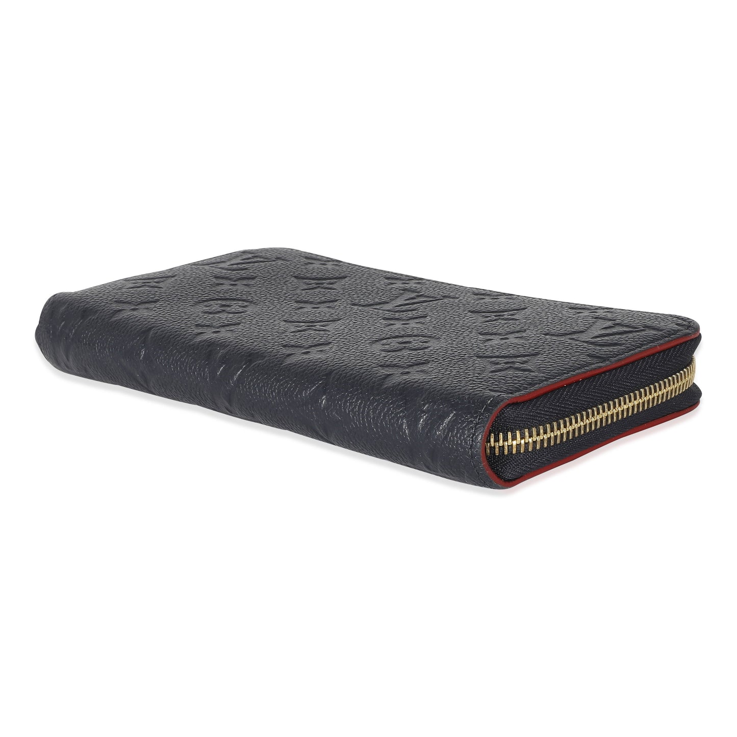 Louis Vuitton Louis Vuitton Empreinte Marine Rouge Zippy Wallet
