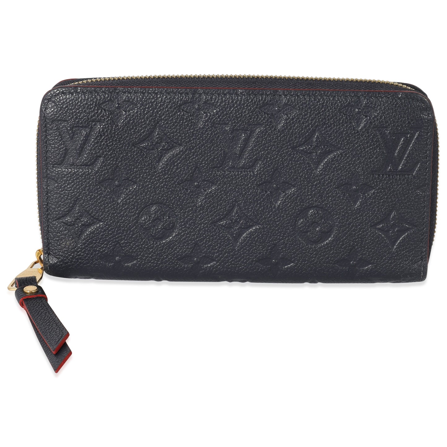 Louis Vuitton Louis Vuitton Empreinte Marine Rouge Zippy Wallet