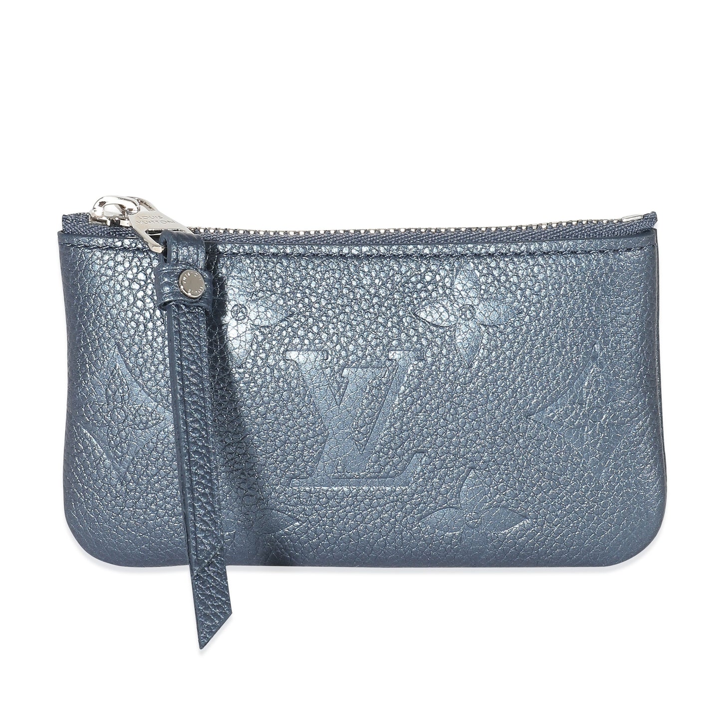 Louis Vuitton Louis Vuitton Iridescent Navy Nacre Empreinte Key Pouch