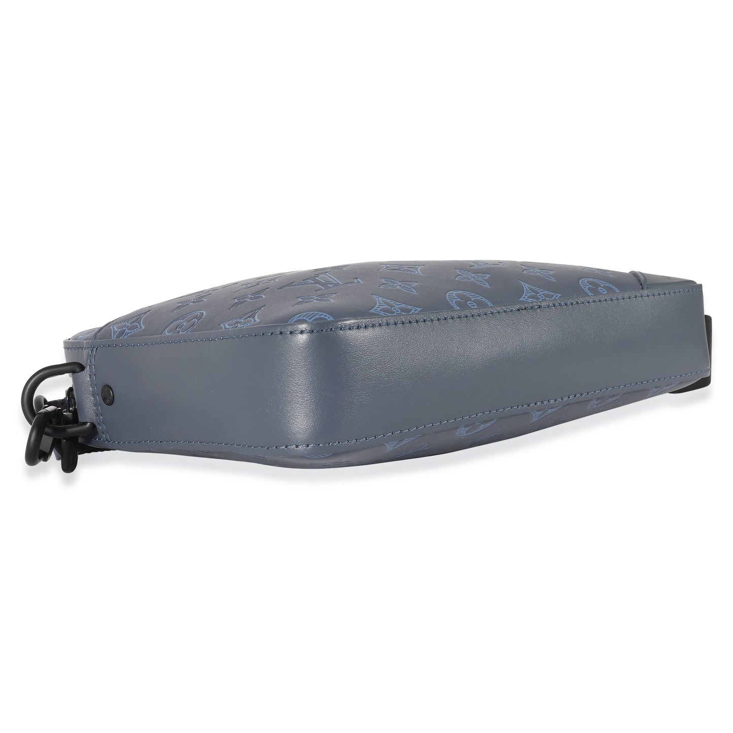 Louis Vuitton Navy Monogram Shadow Calfskin Duo Messenger