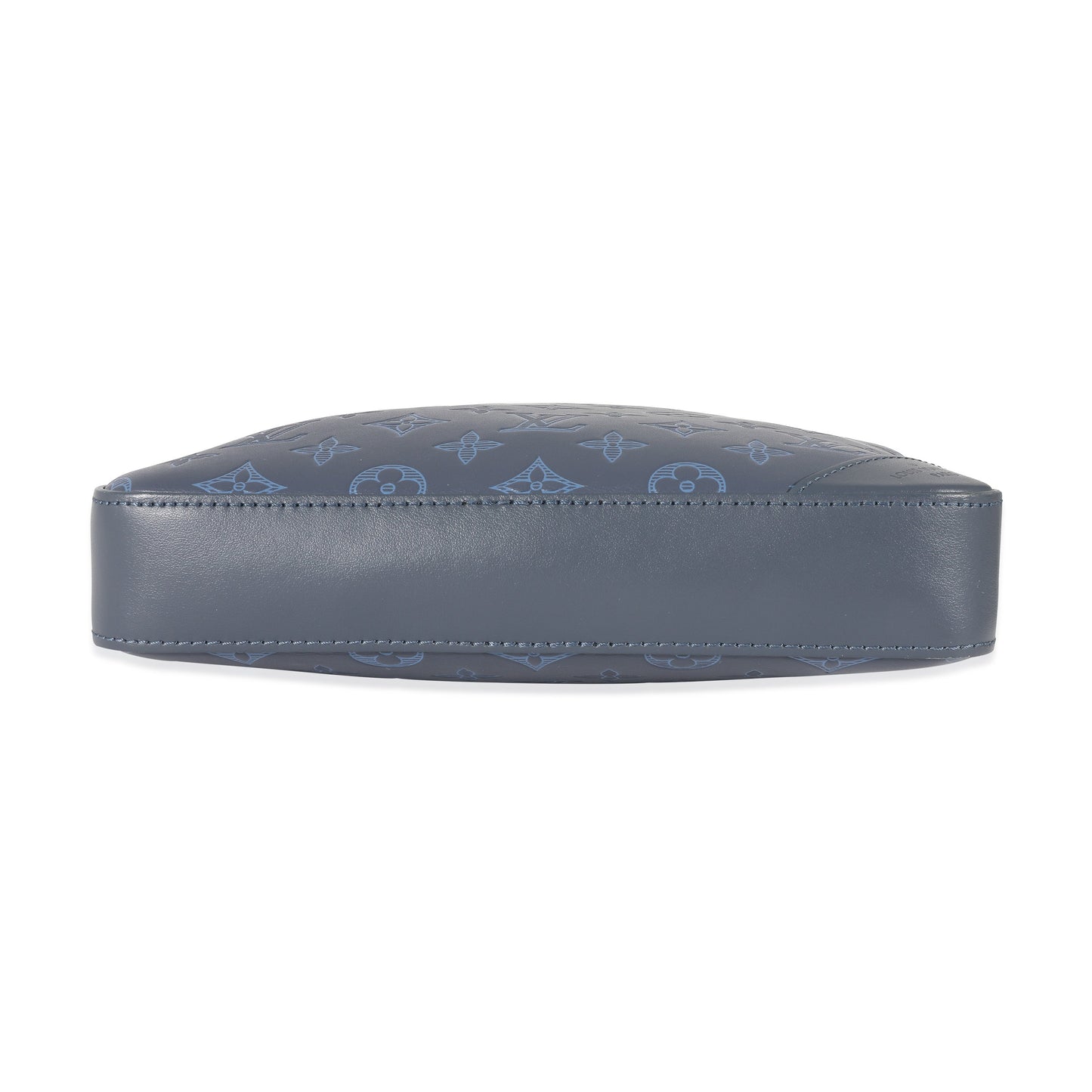 Louis Vuitton Navy Monogram Shadow Calfskin Duo Messenger