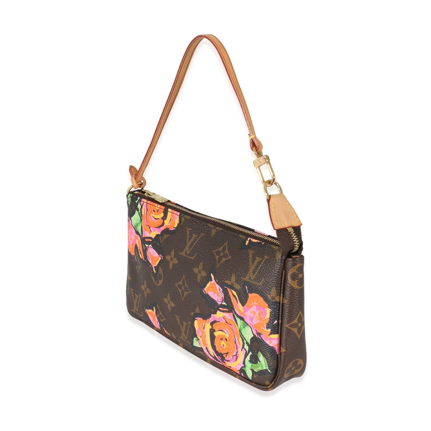 Louis Vuitton Louis Vuitton Monogram Canvas Roses Limited Edition Pochette Accessories