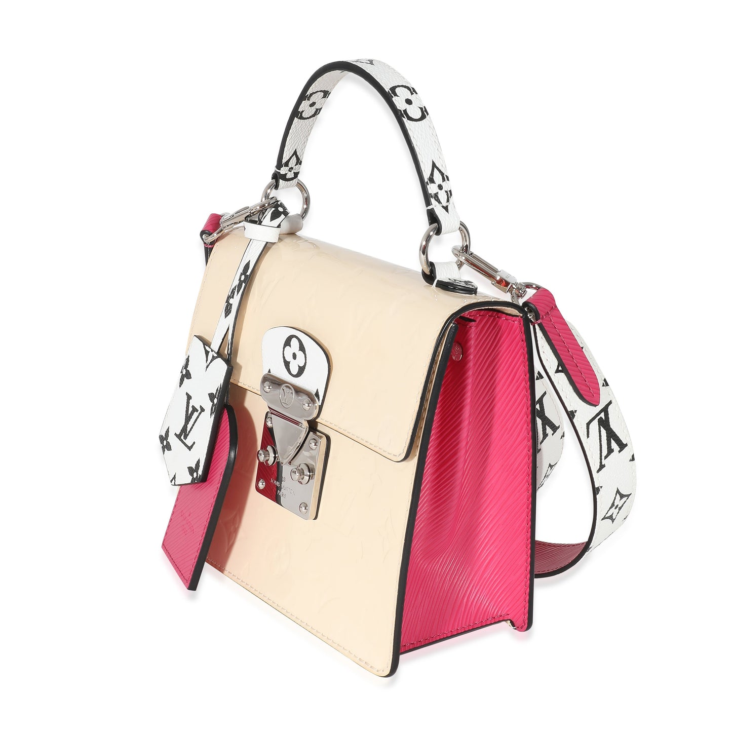 Louis Vuitton Louis Vuitton Creme Vernis Epi Monogram Spring Street