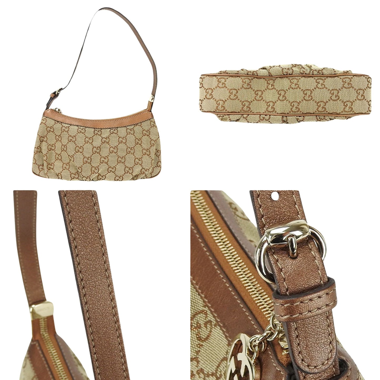 Gucci Gg Canvas  Canvas Clutch Bag ()