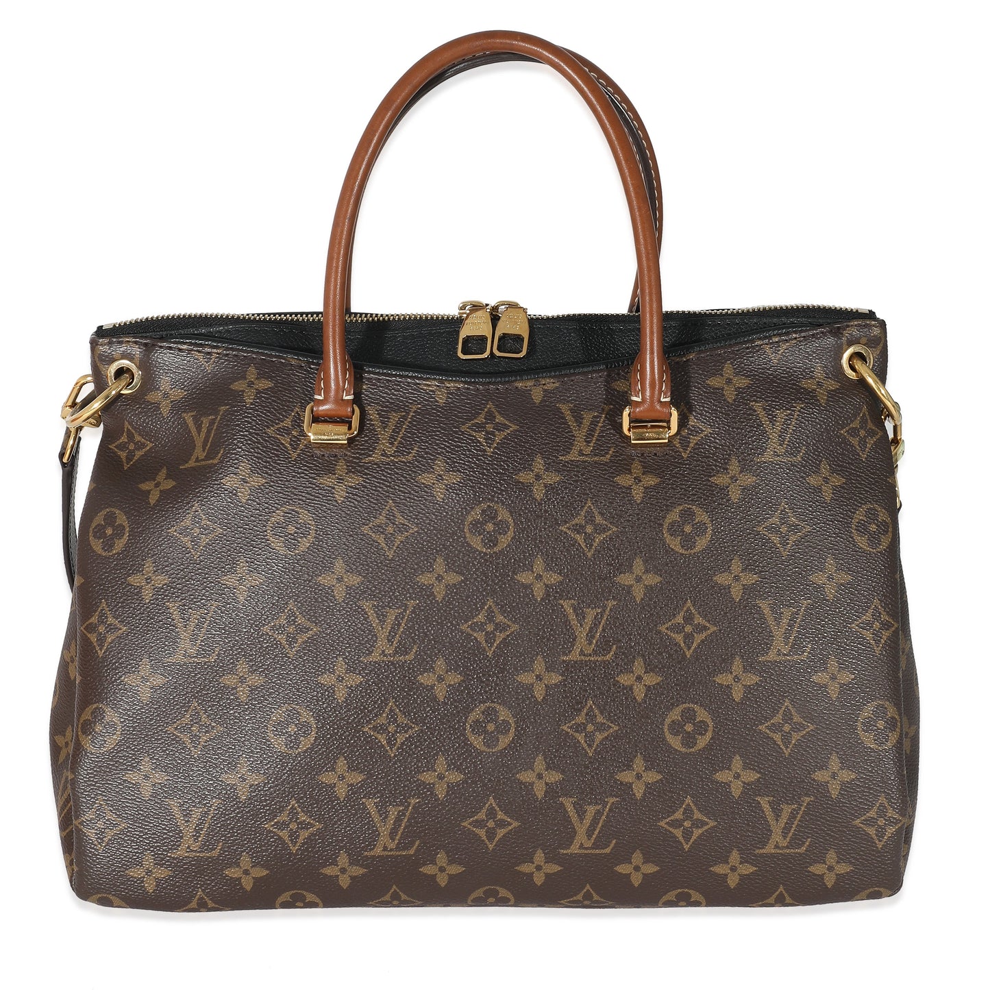 Louis Vuitton Louis Vuitton Black Monogram Canvas Pallas MM