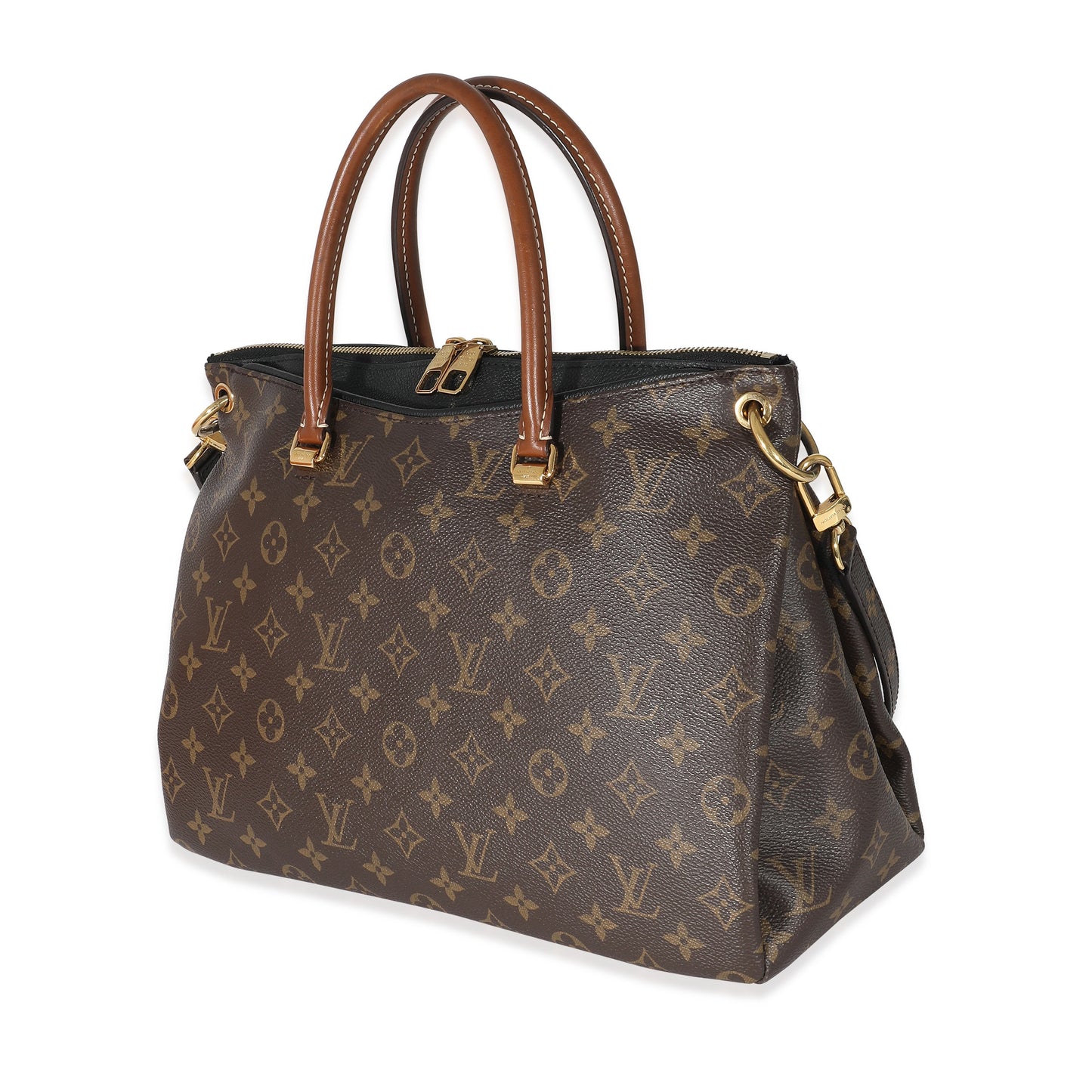 Louis Vuitton Louis Vuitton Black Monogram Canvas Pallas MM