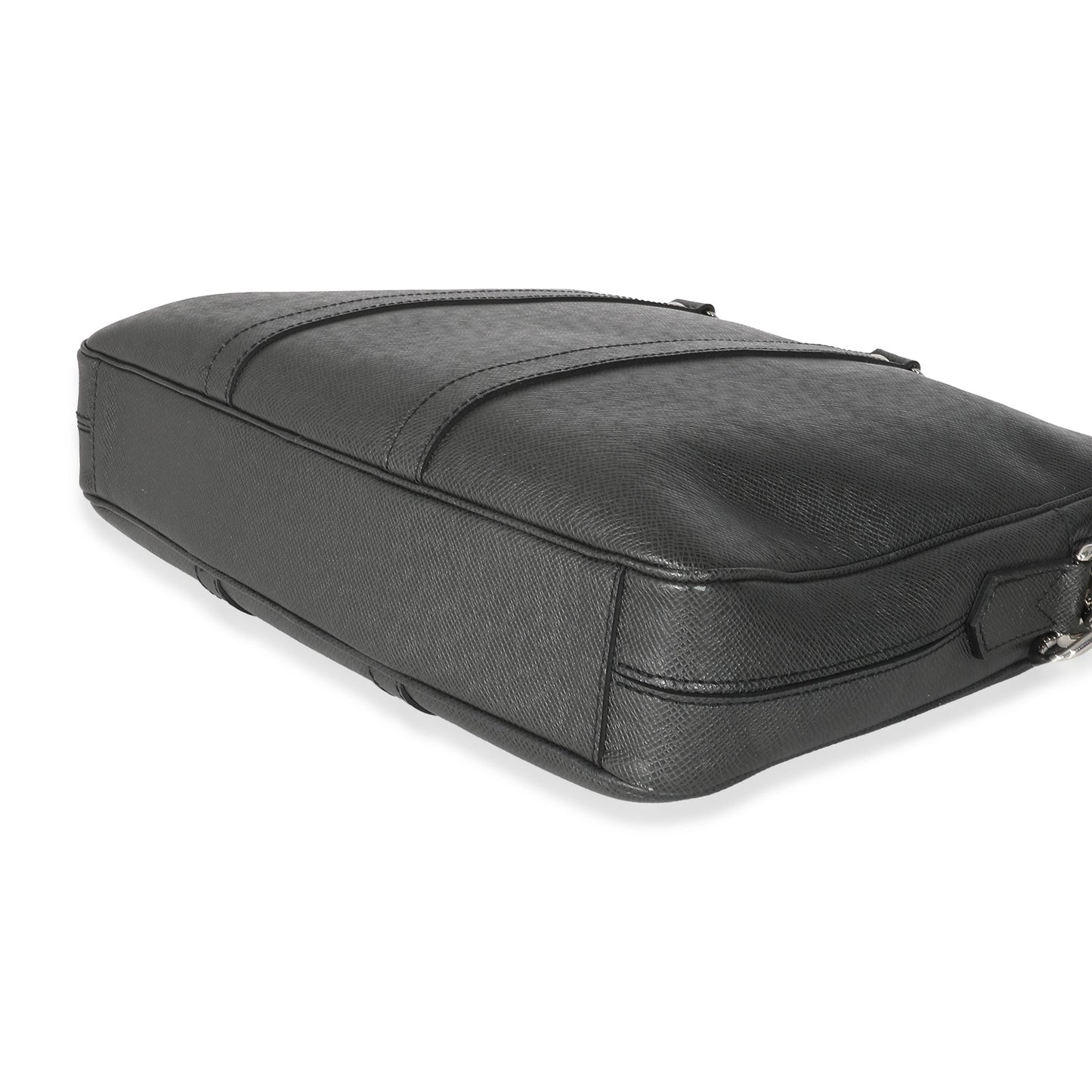 Louis Vuitton Black Taiga Porte-Documents Voyage PM