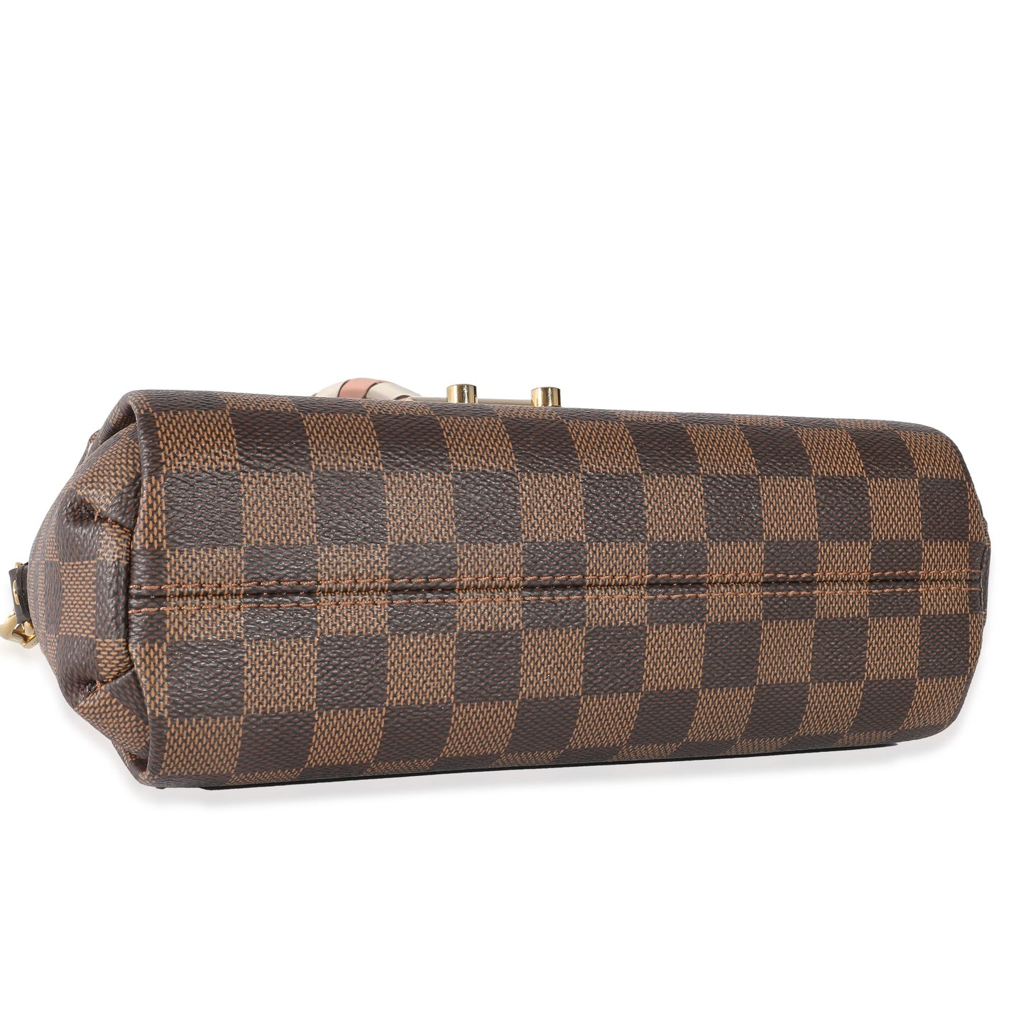 Louis Vuitton Louis Vuitton Cream Pink Damier Ebene Canvas Braided Croisette