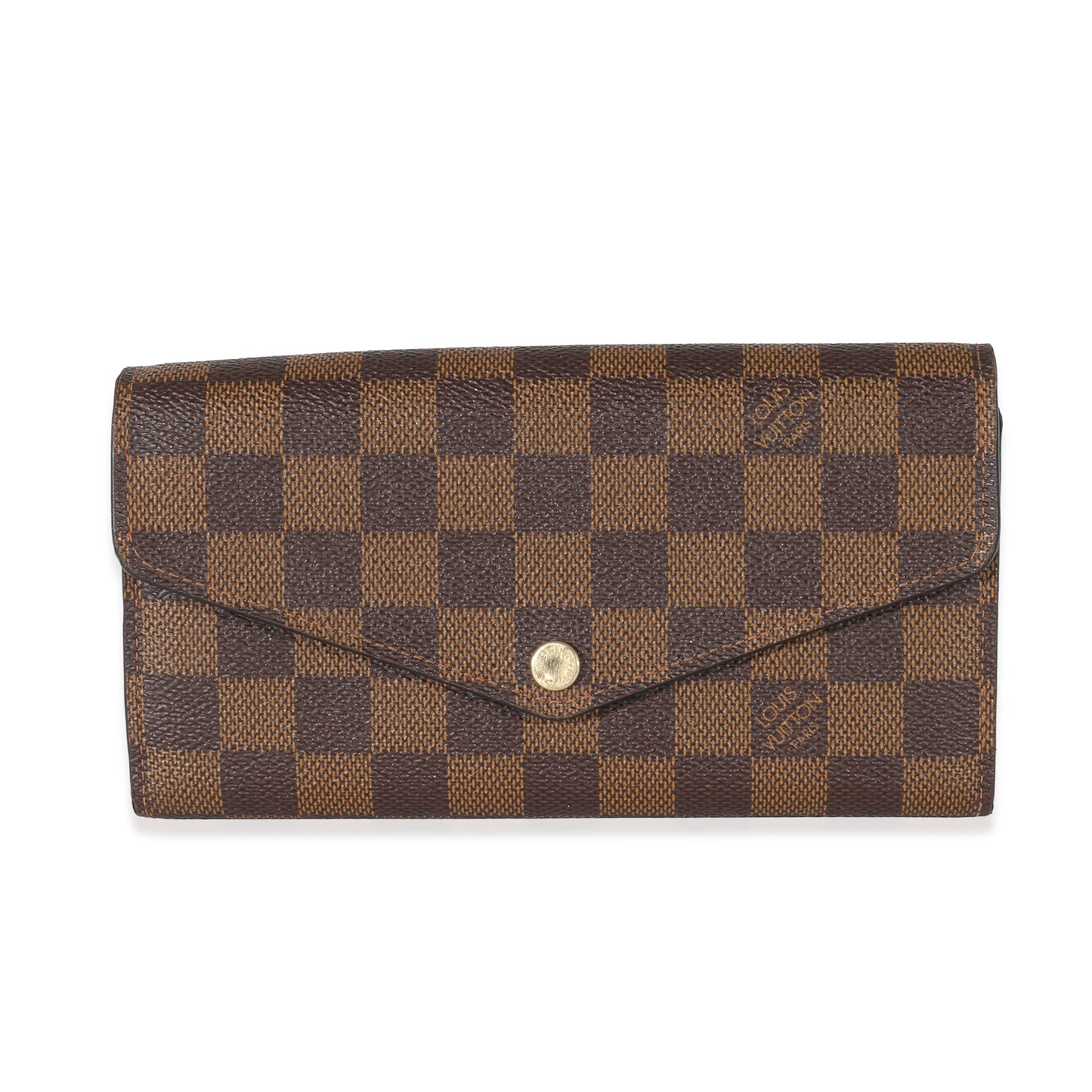 Louis Vuitton Louis Vuitton Damier Ebene Canvas Sarah Wallet
