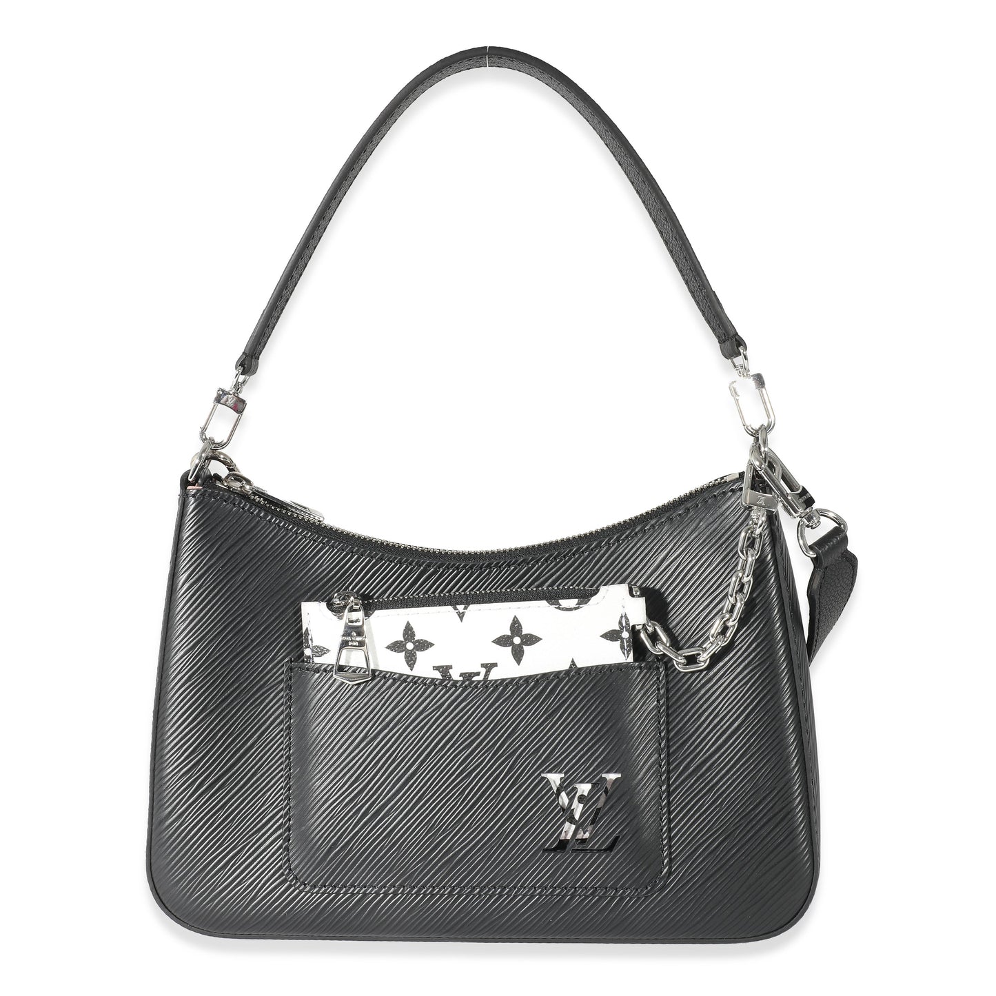 Louis Vuitton Louis Vuitton Black Epi Marelle