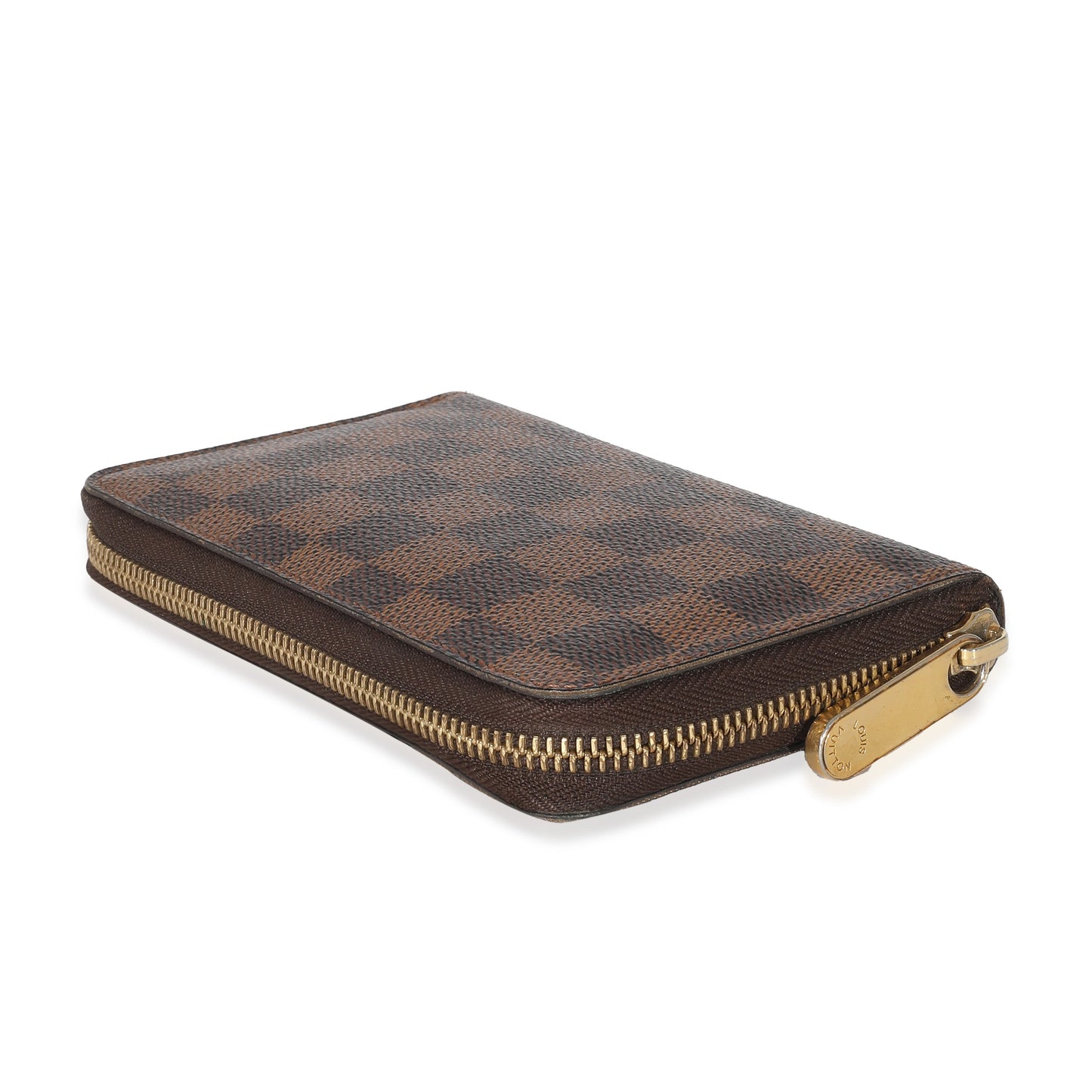 Louis Vuitton Louis Vuitton Damier Ebene Canvas Zippy Compact Wallet