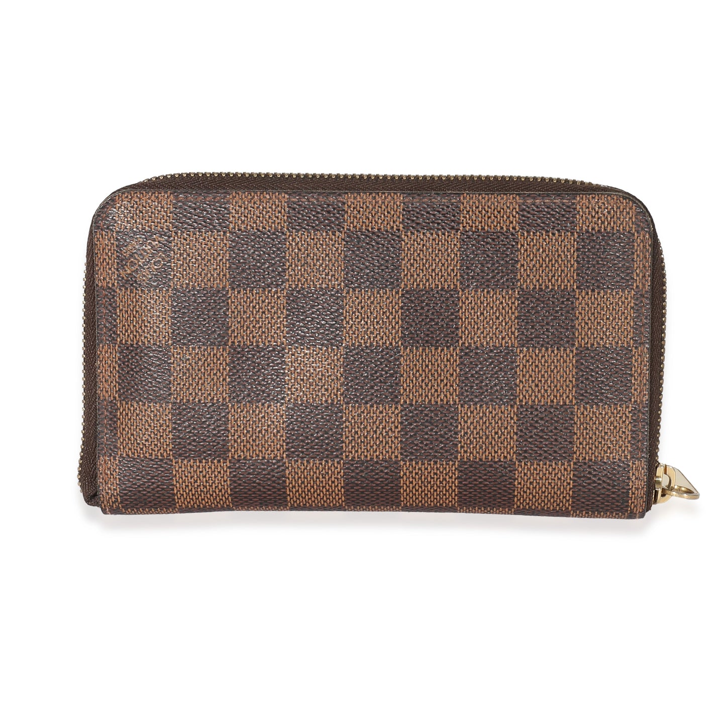 Louis Vuitton Louis Vuitton Damier Ebene Canvas Zippy Compact Wallet