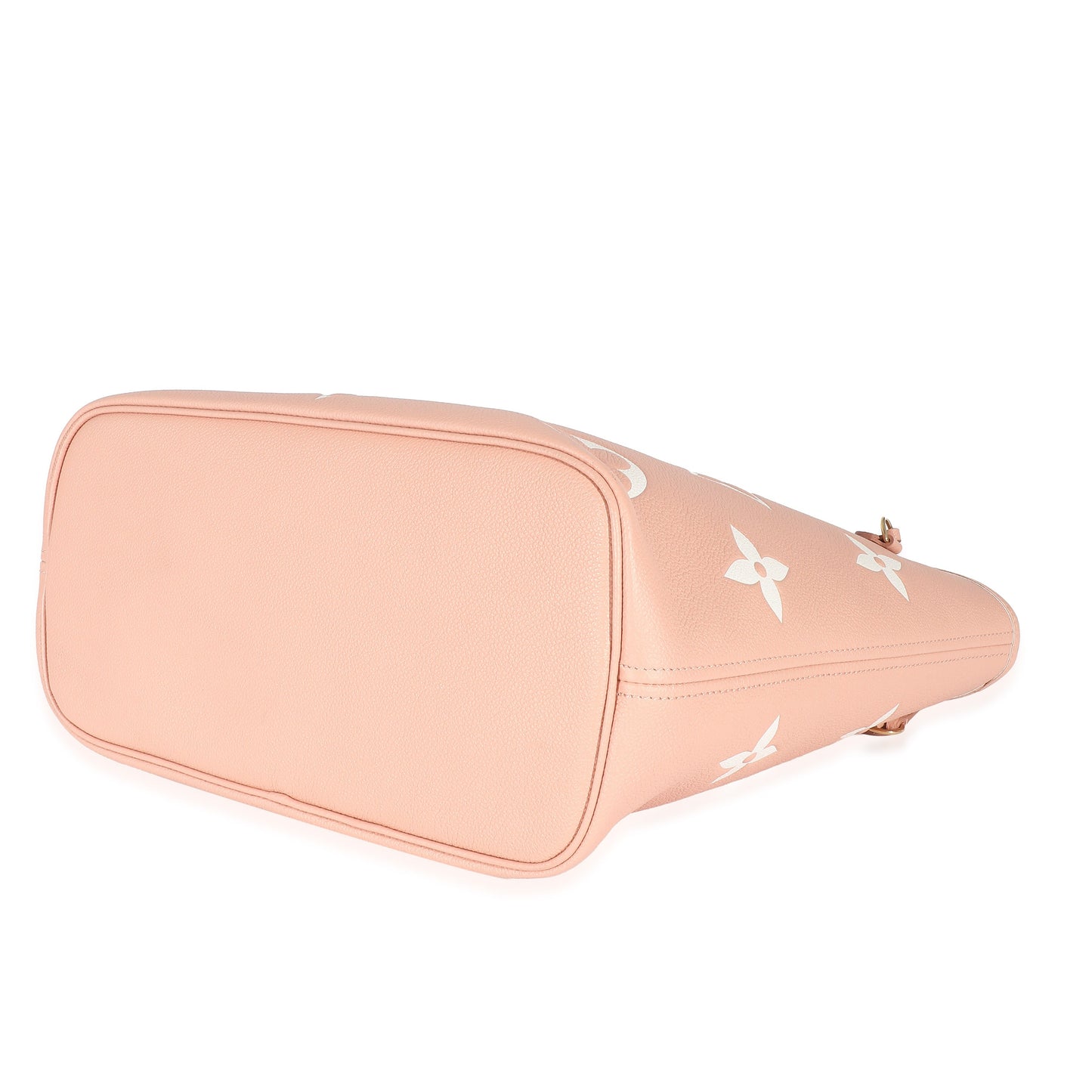 Louis Vuitton Louis Vuitton Rose Trianon Crème Bicolor Monogram Empreinte Neverfull MM
