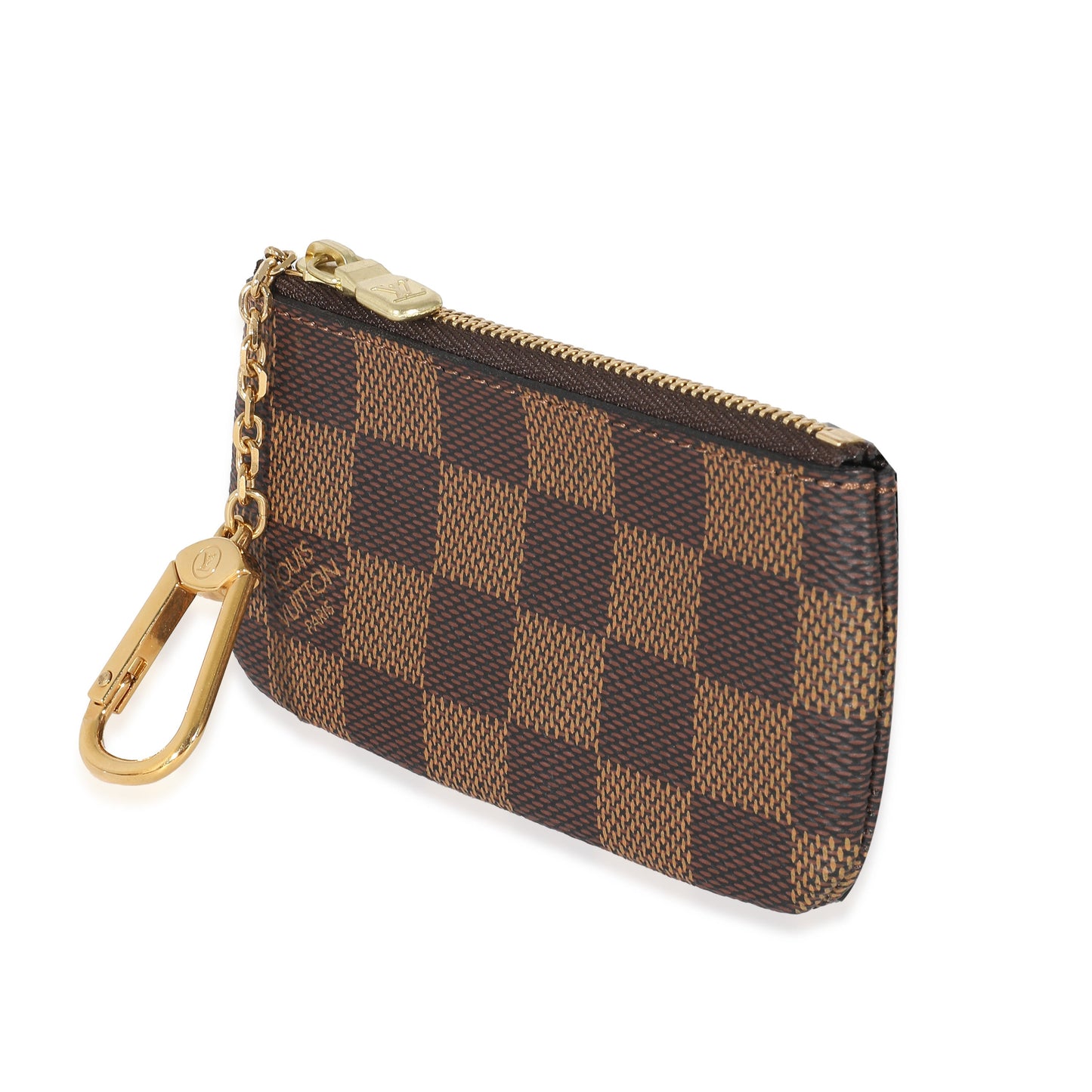Louis Vuitton Louis Vuitton Damier Ebene Canvas Key Pouch