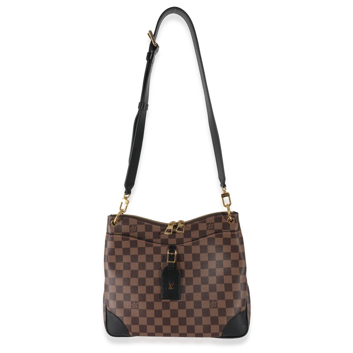 Louis Vuitton Louis Vuitton Black Damier Ebene Odeon MM