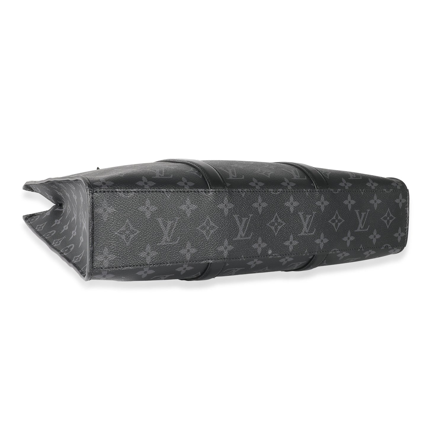 Louis Vuitton Monogram Eclipse Canvas Sac Plat Horizontal Zipper