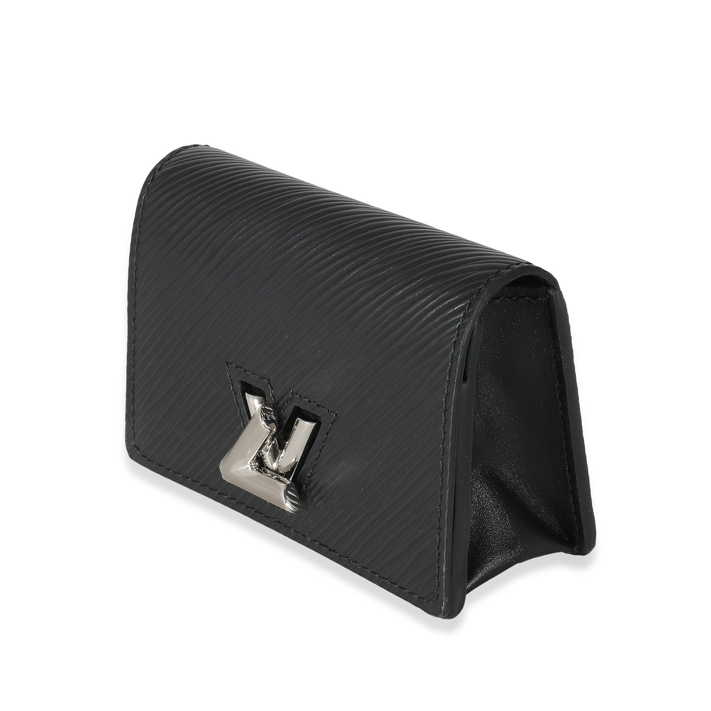 Louis Vuitton Louis Vuitton Black Epi Twist Multicartes Card Case