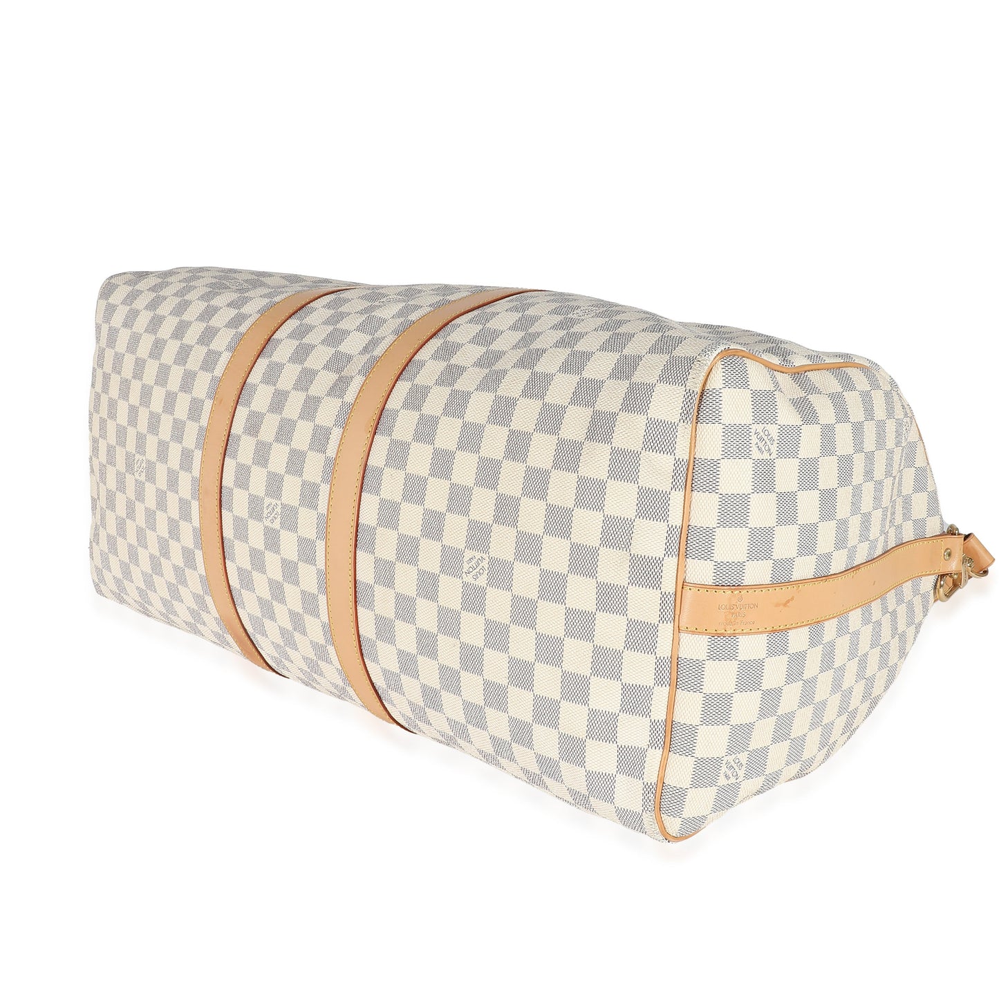 Louis Vuitton Louis Vuitton Damier Azur Canvas Keepall Bandoulière 55