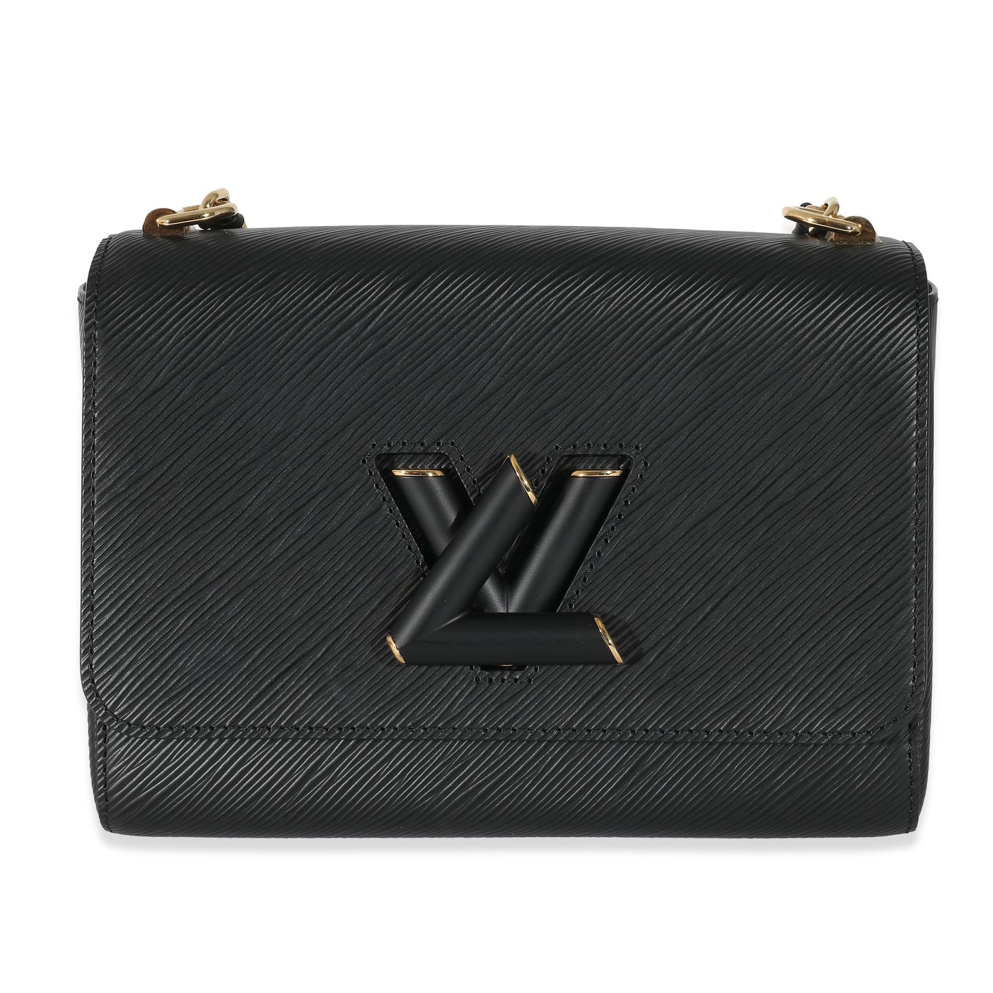 Louis Vuitton Louis Vuitton Gold Matte Black Epi Twist MM