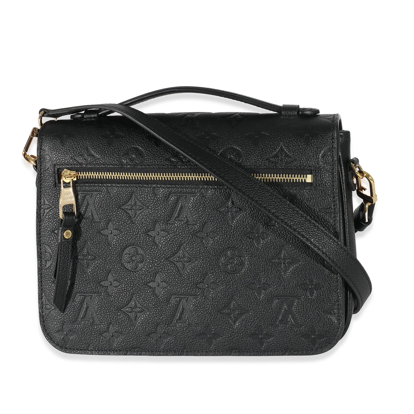 Louis Vuitton Louis Vuitton Black Monogram Empreinte Pochette Metis