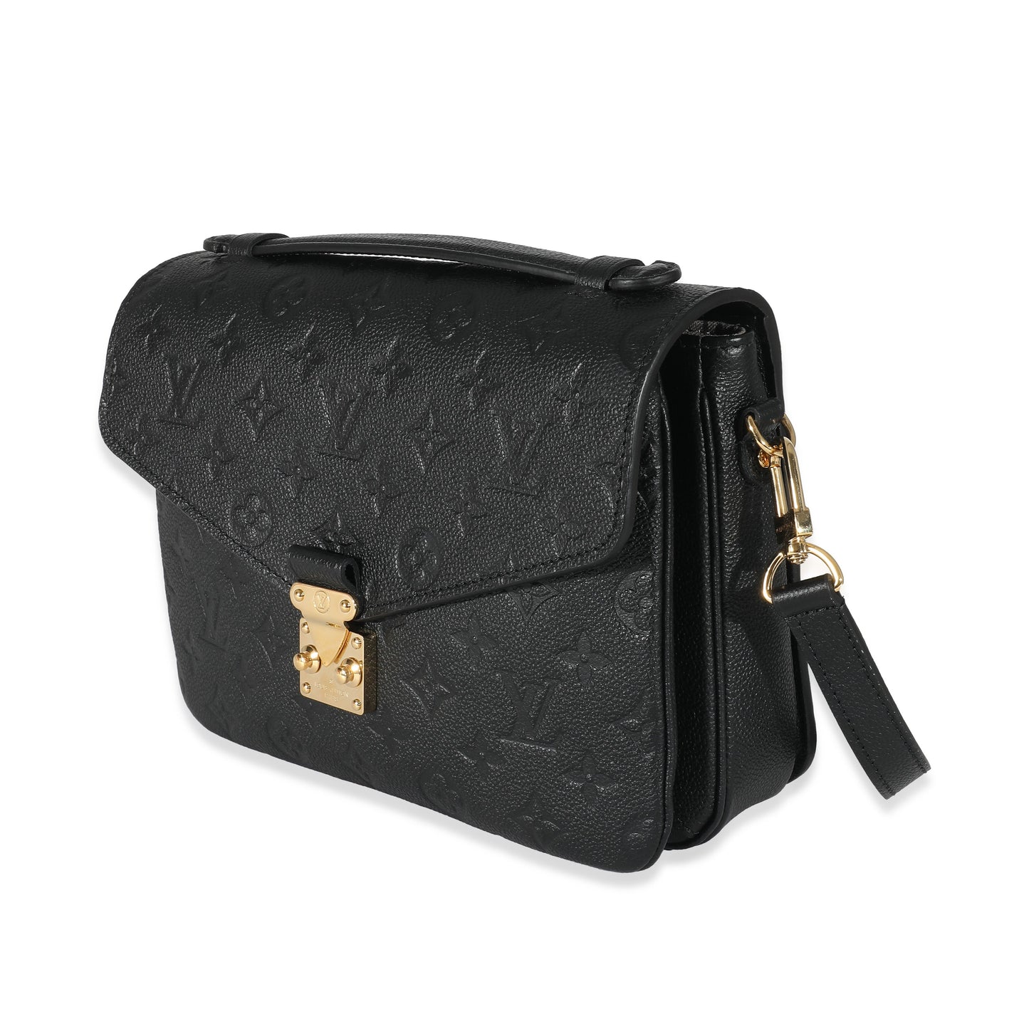 Louis Vuitton Louis Vuitton Black Monogram Empreinte Pochette Metis