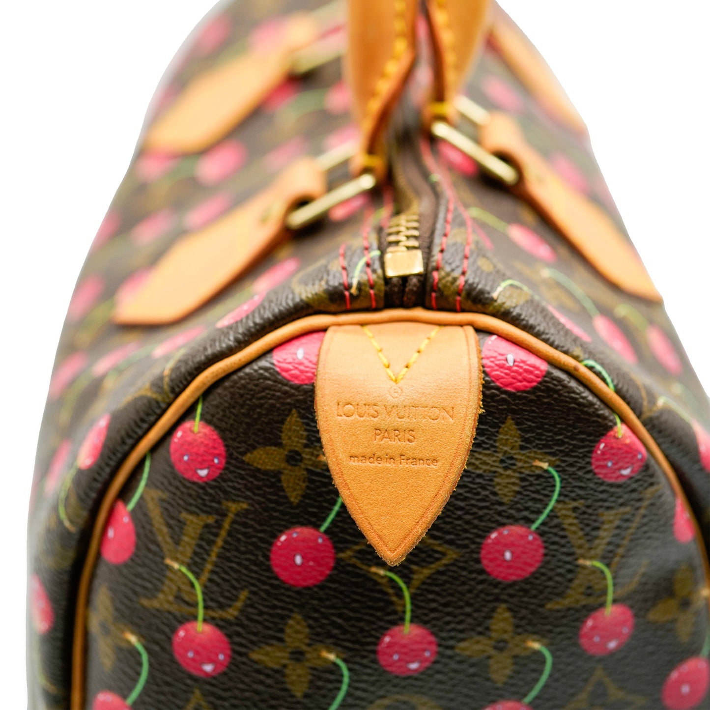 Louis Vuitton Louis Vuitton Monogram Canvas Cerise Speedy 25