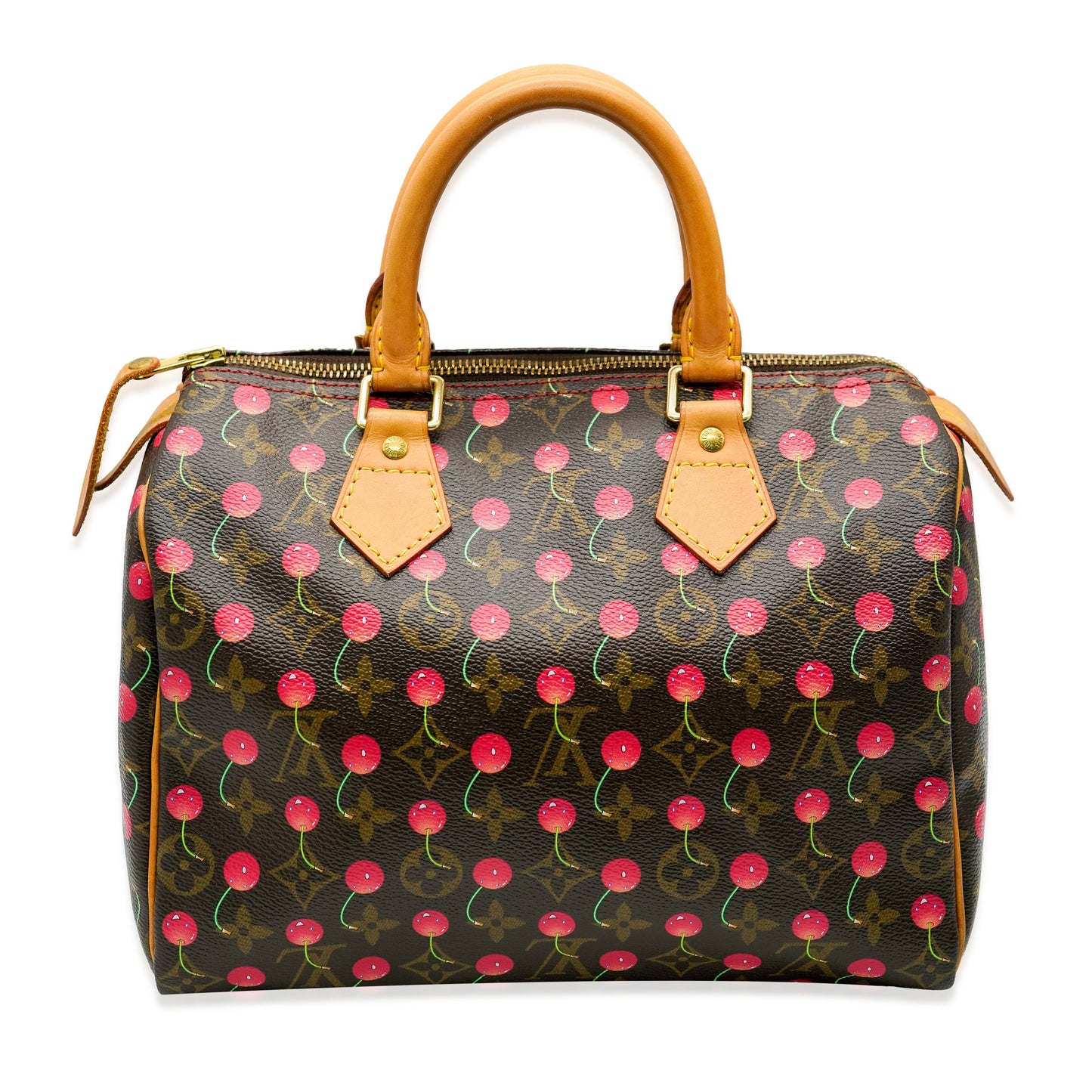 Louis Vuitton Louis Vuitton Monogram Canvas Cerise Speedy 25