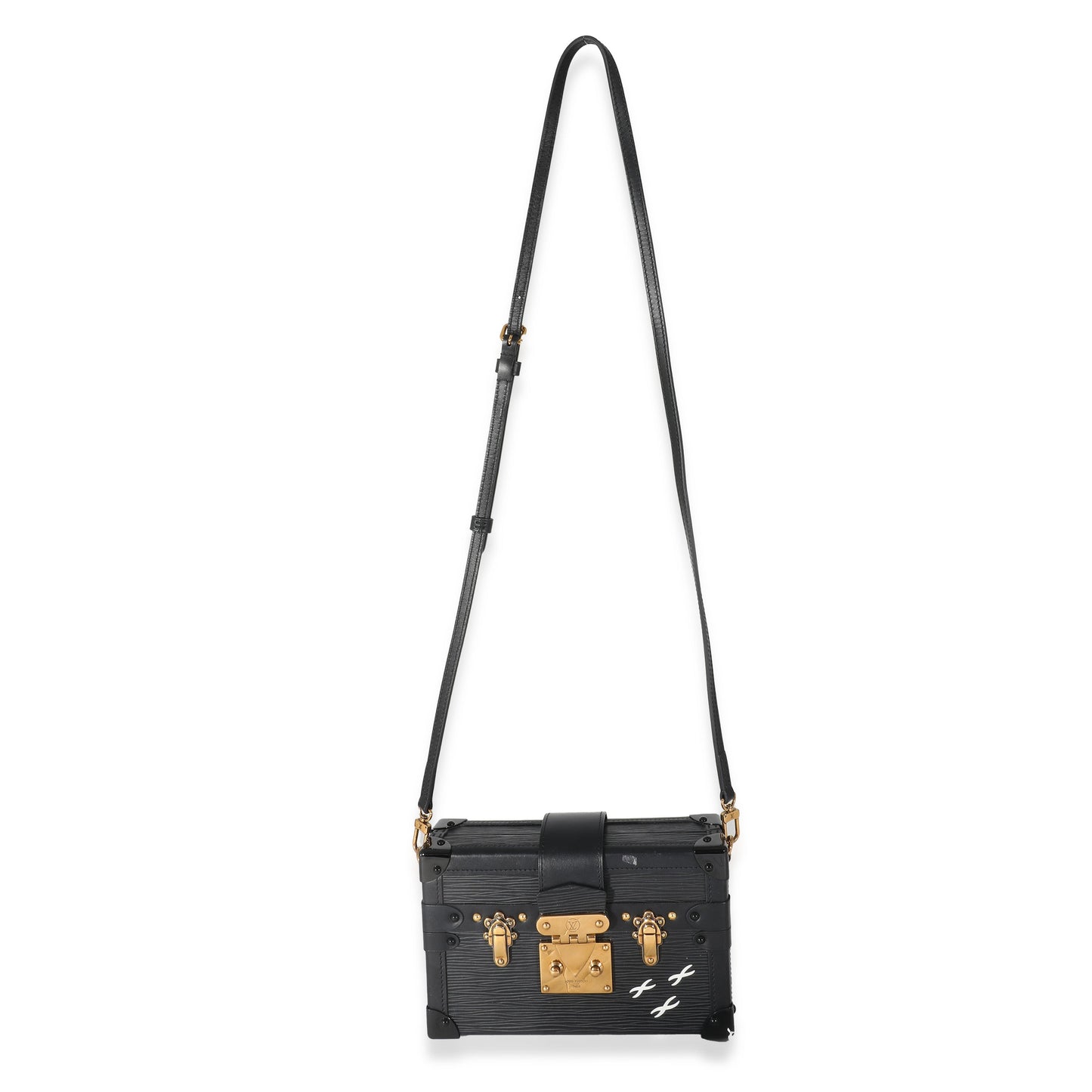 Louis Vuitton Louis Vuitton Black Epi Petite Malle