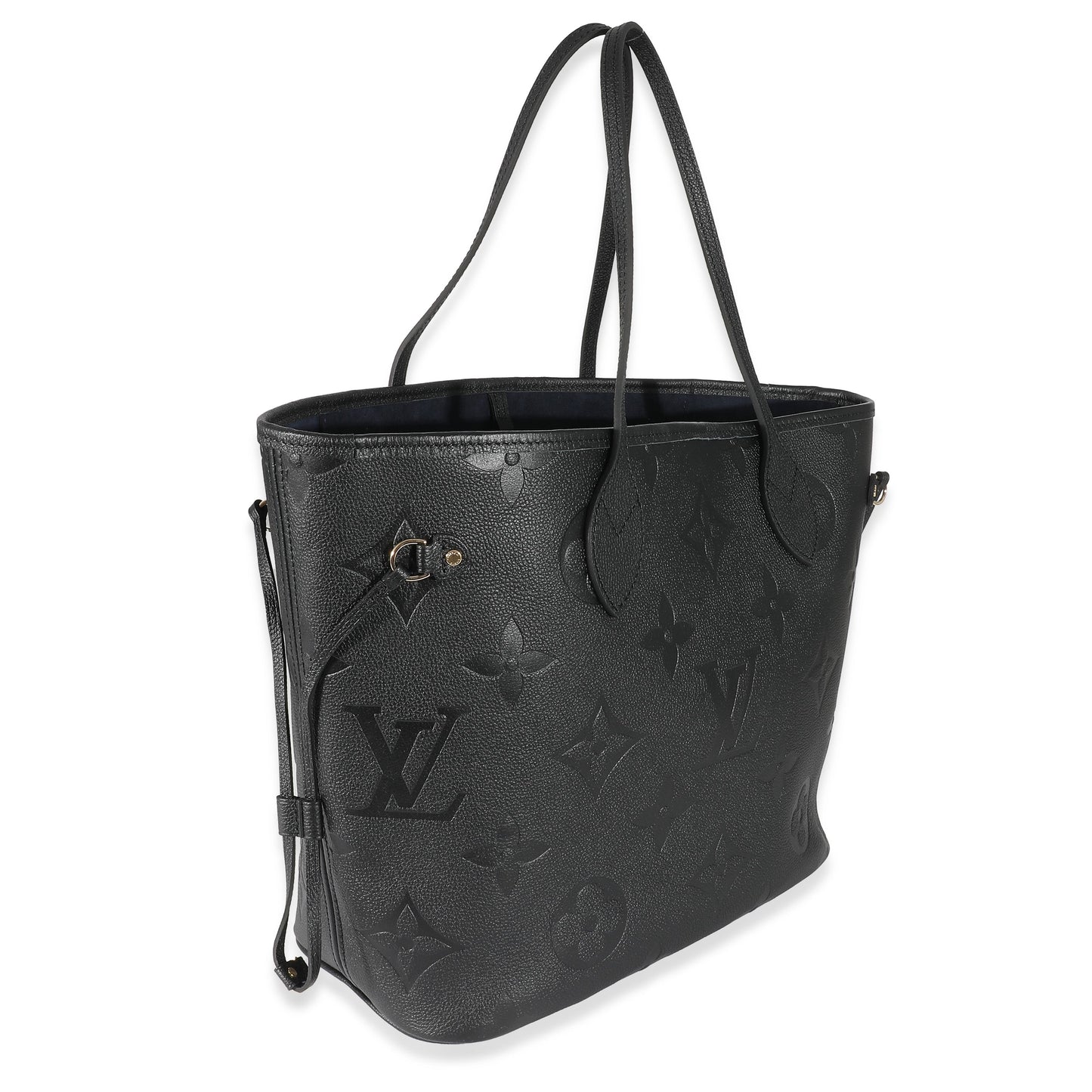 Louis Vuitton Louis Vuitton Black Monogram Empreinte Neverfull MM