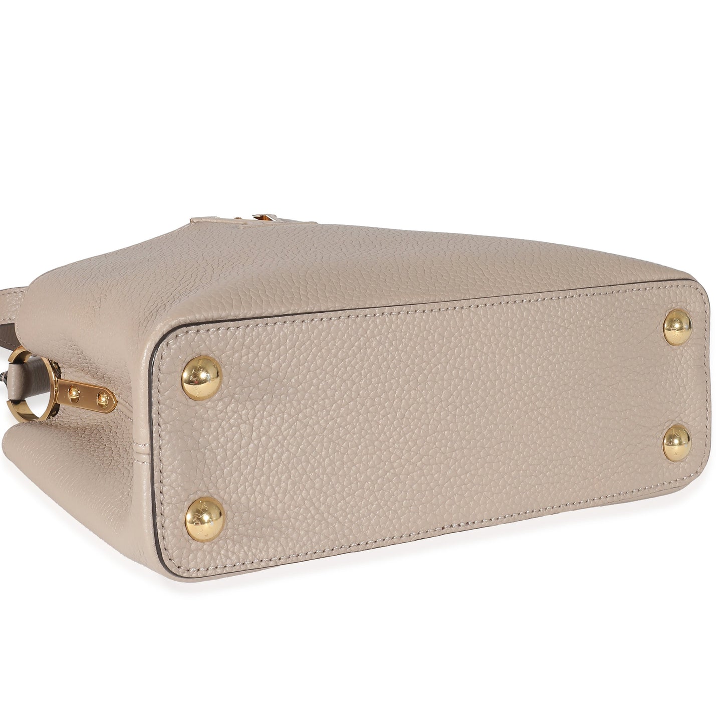 Louis Vuitton Louis Vuitton Grey Taurillon Capucines BB