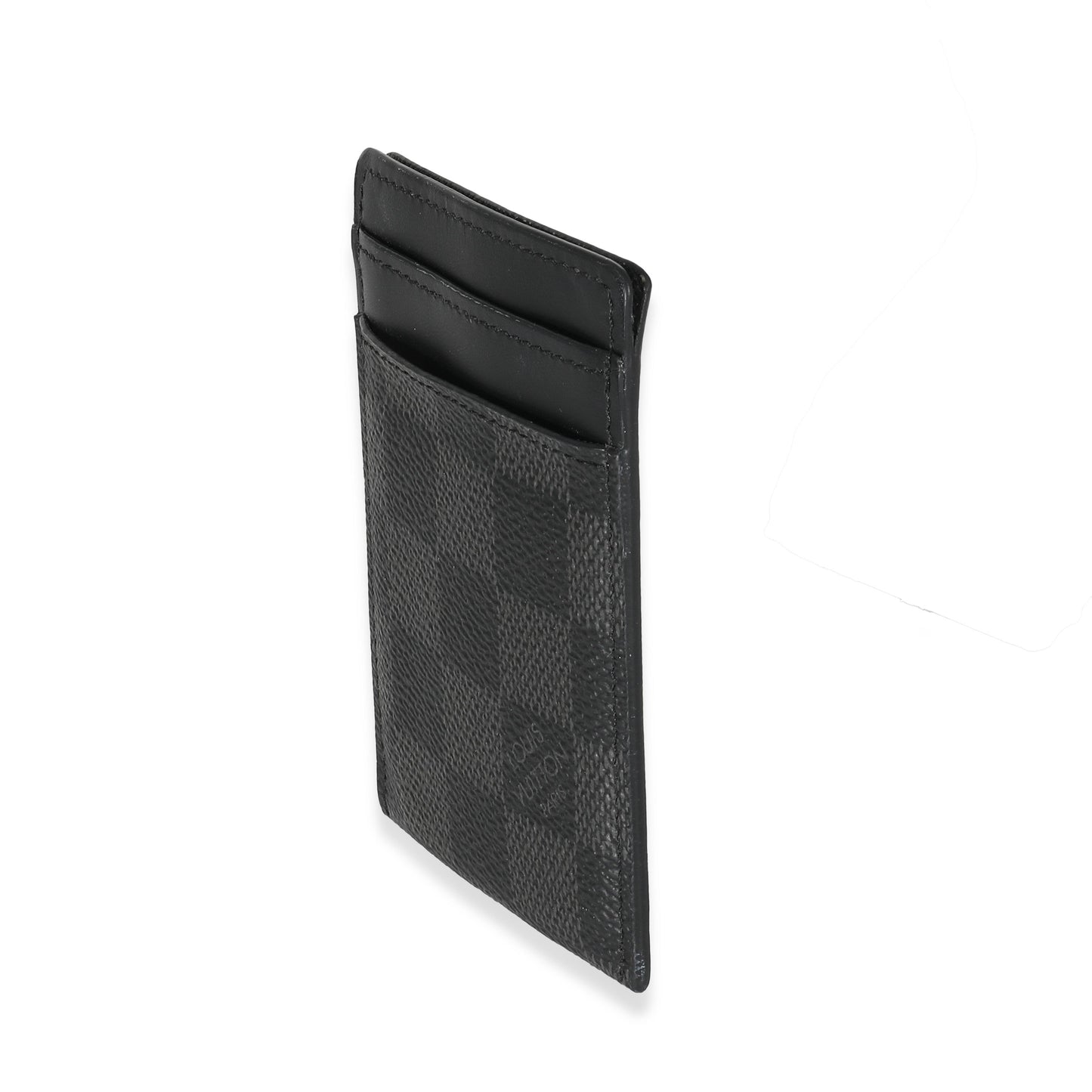 Louis Vuitton Louis Vuitton Damier Graphite Canvas Pince Card Holder With Bill Clip