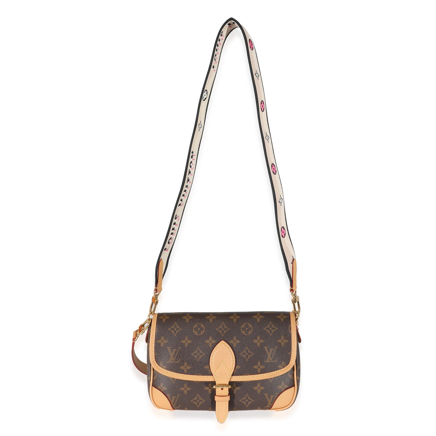 Louis Vuitton Louis Vuitton Black Monogram Canvas Diane