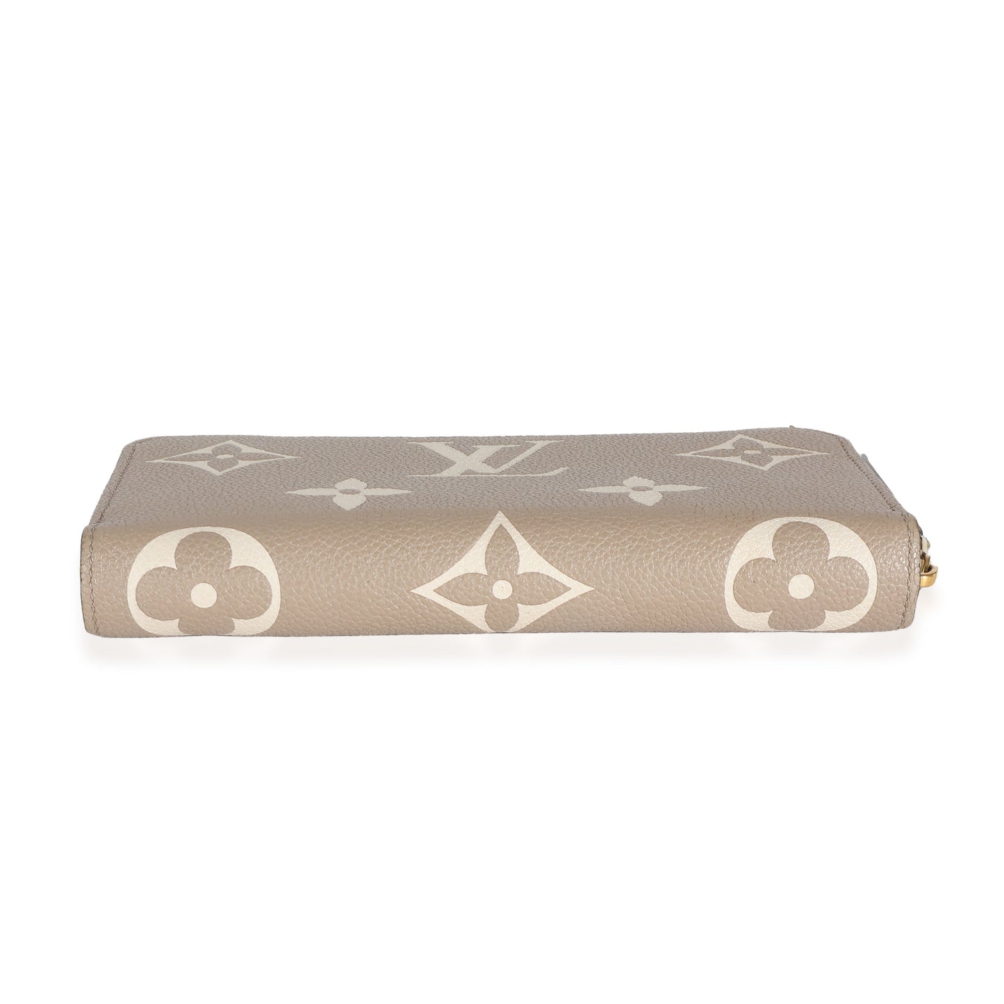 Louis Vuitton Louis Vuitton Dove Cream Monogram Empreinte Zippy Wallet