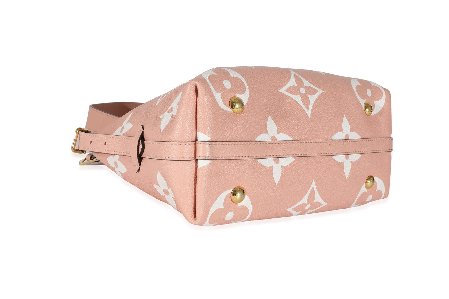 Louis Vuitton Louis Vuitton Trianon Pink Cream Empreinte Monogram Giant Carryall PM