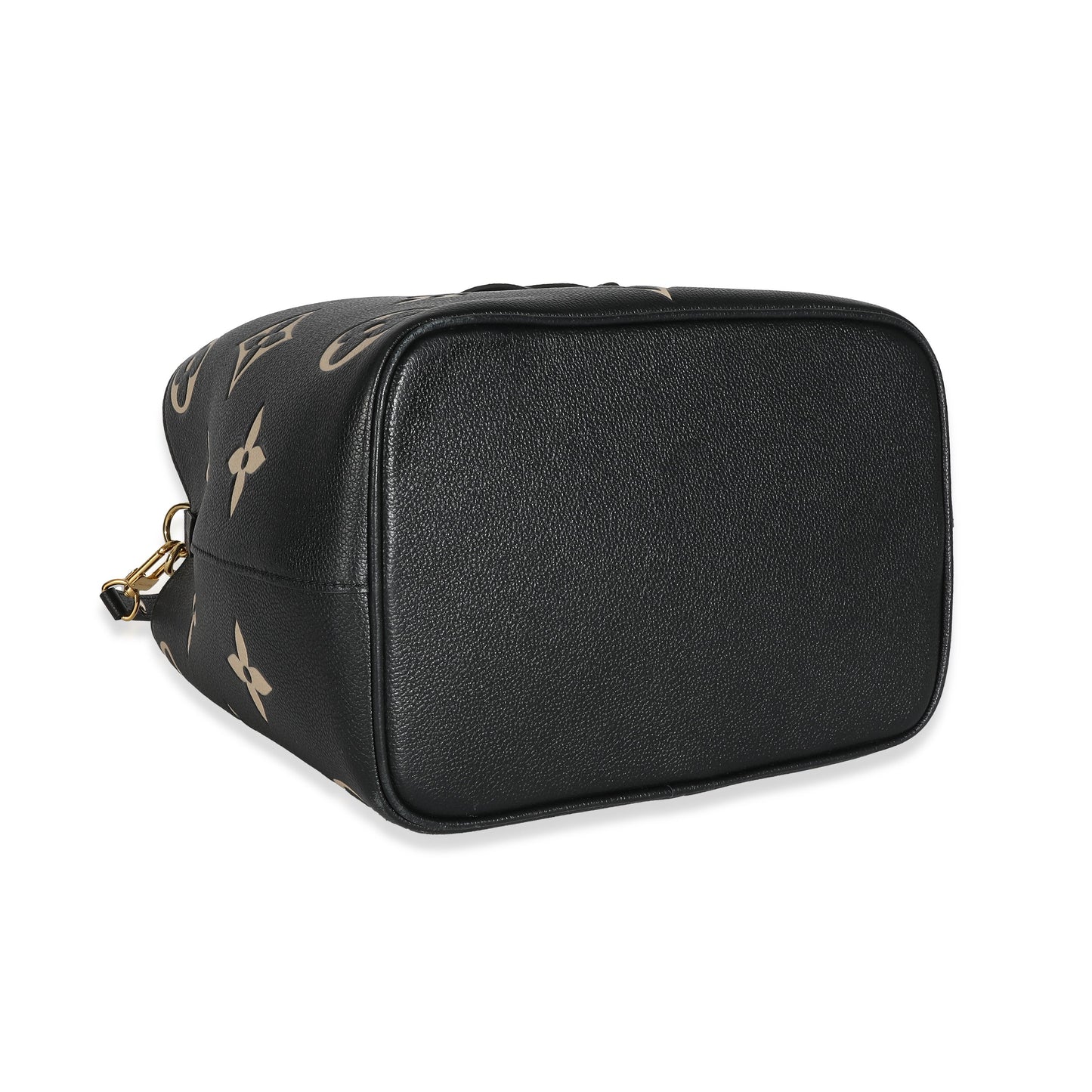 Louis Vuitton Louis Vuitton Black Beige Giant Monogram Empreinte NeoNoe MM