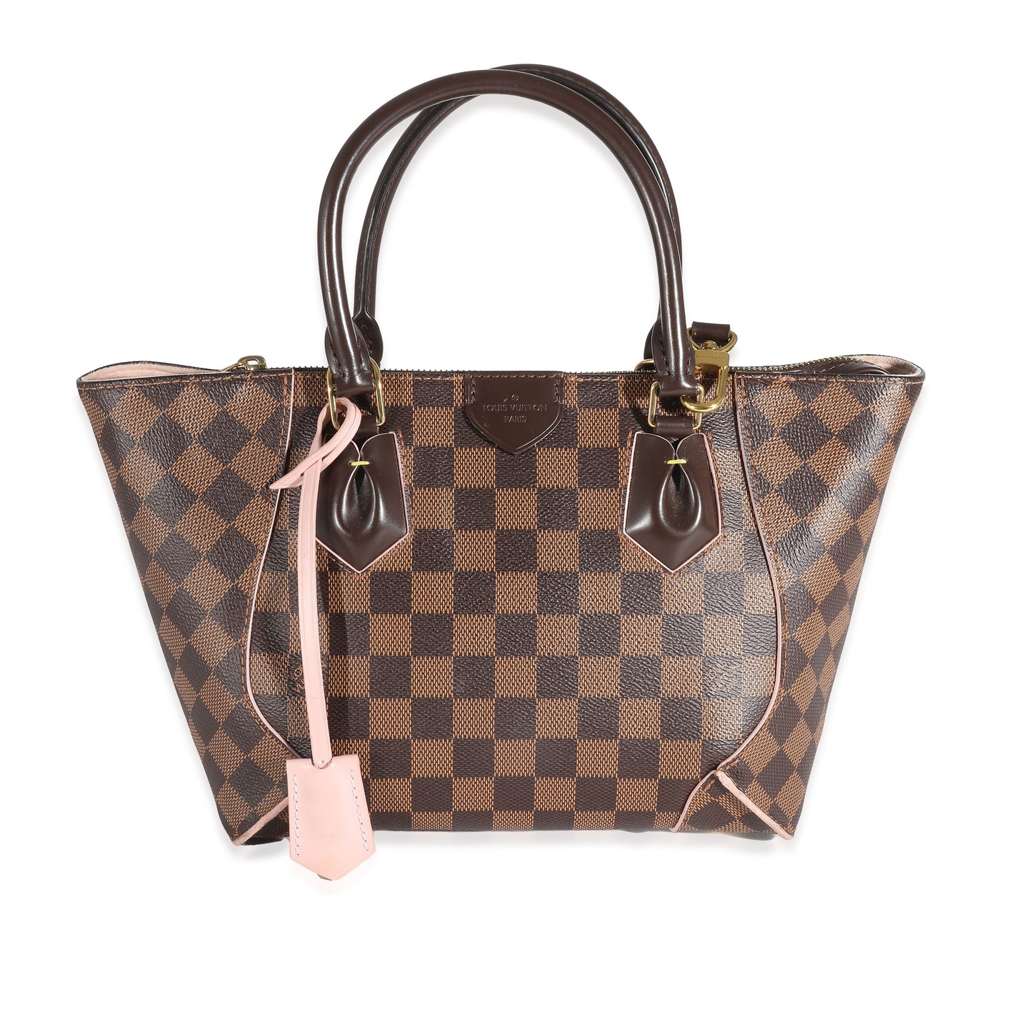 Louis Vuitton Louis Vuitton Rose Ballerine Damier Ebene Canvas Caissa PM