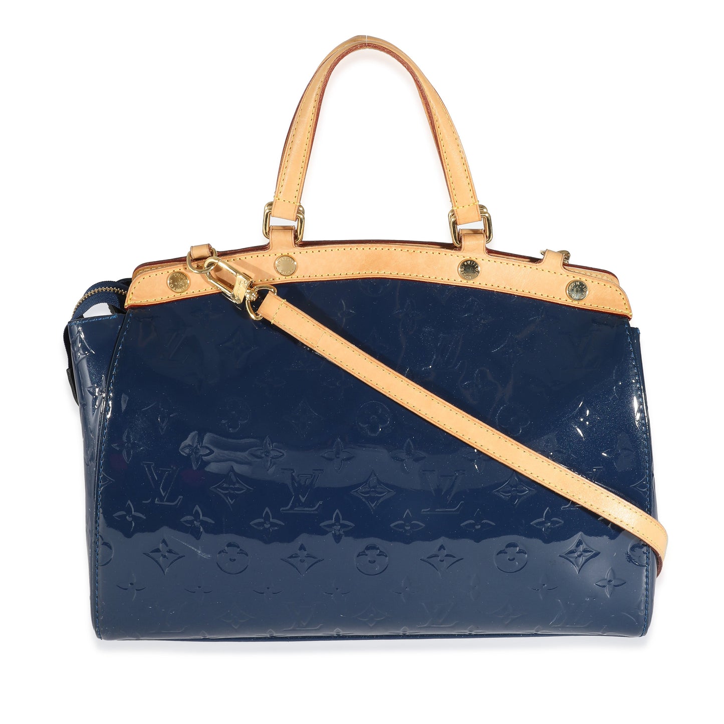 Louis Vuitton Louis Vuitton Grand Bleu Monogram Vernis Brea MM