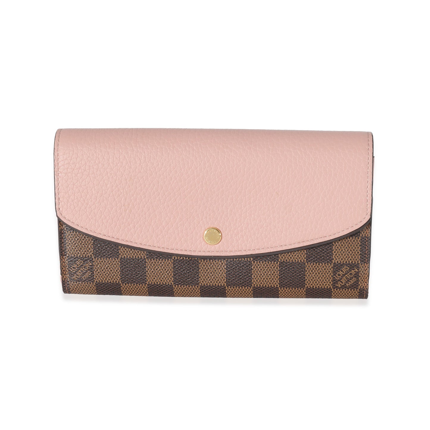 Louis Vuitton Louis Vuitton Magnolia Damier Ebene Canvas Normandy Wallet