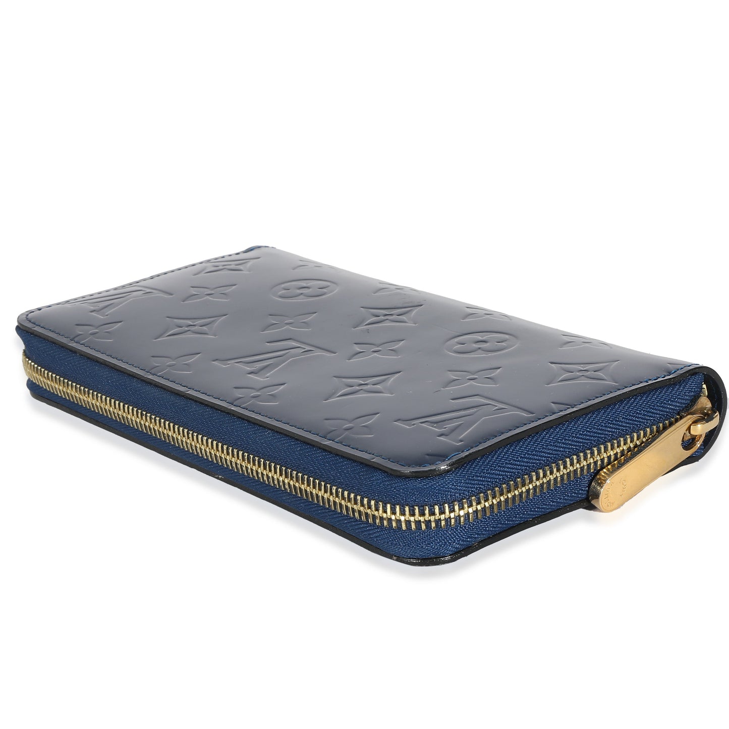 Louis Vuitton Louis Vuitton Grand Bleu Vernis Zippy Wallet