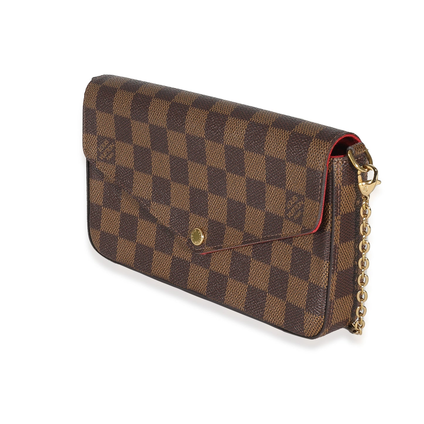 Louis Vuitton Louis Vuitton Cerise Damier Ebene Canvas Félicie Pochette